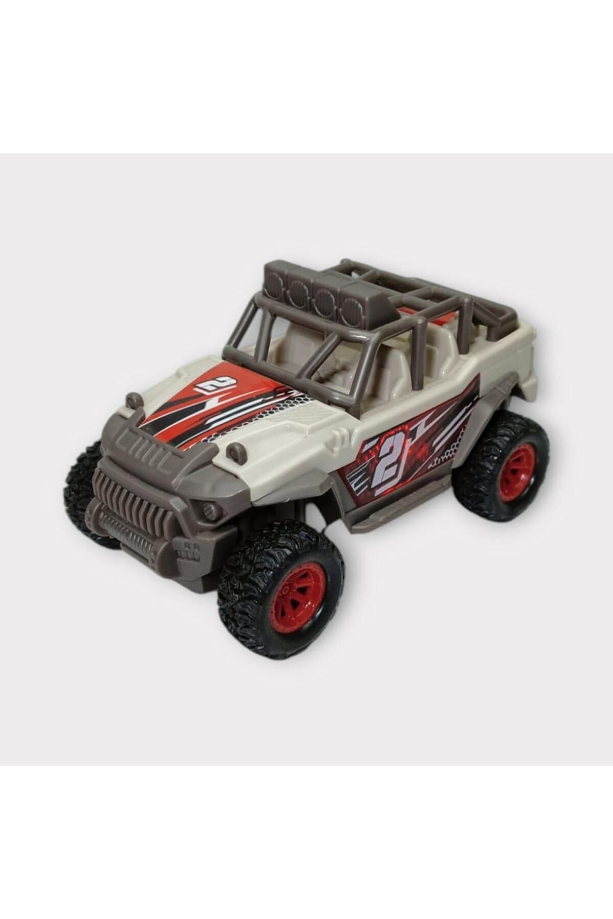 Zayla Maxx Wheels Sesli ve Işıklı Arazi Aracı Buggy - 666-18PA - Gri