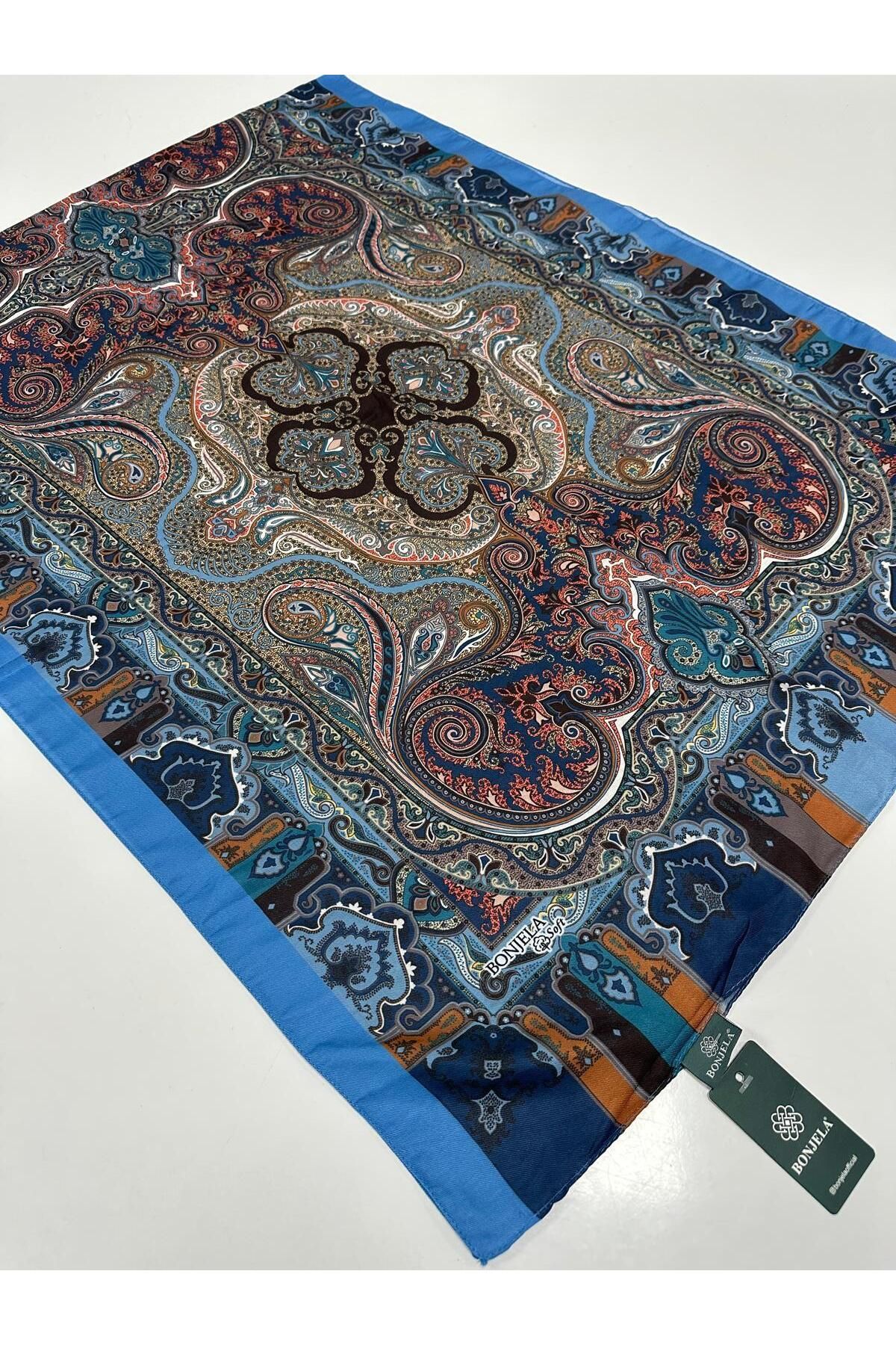 Bonjela Soft Pamuklu Şal Etro Desen LBS1708