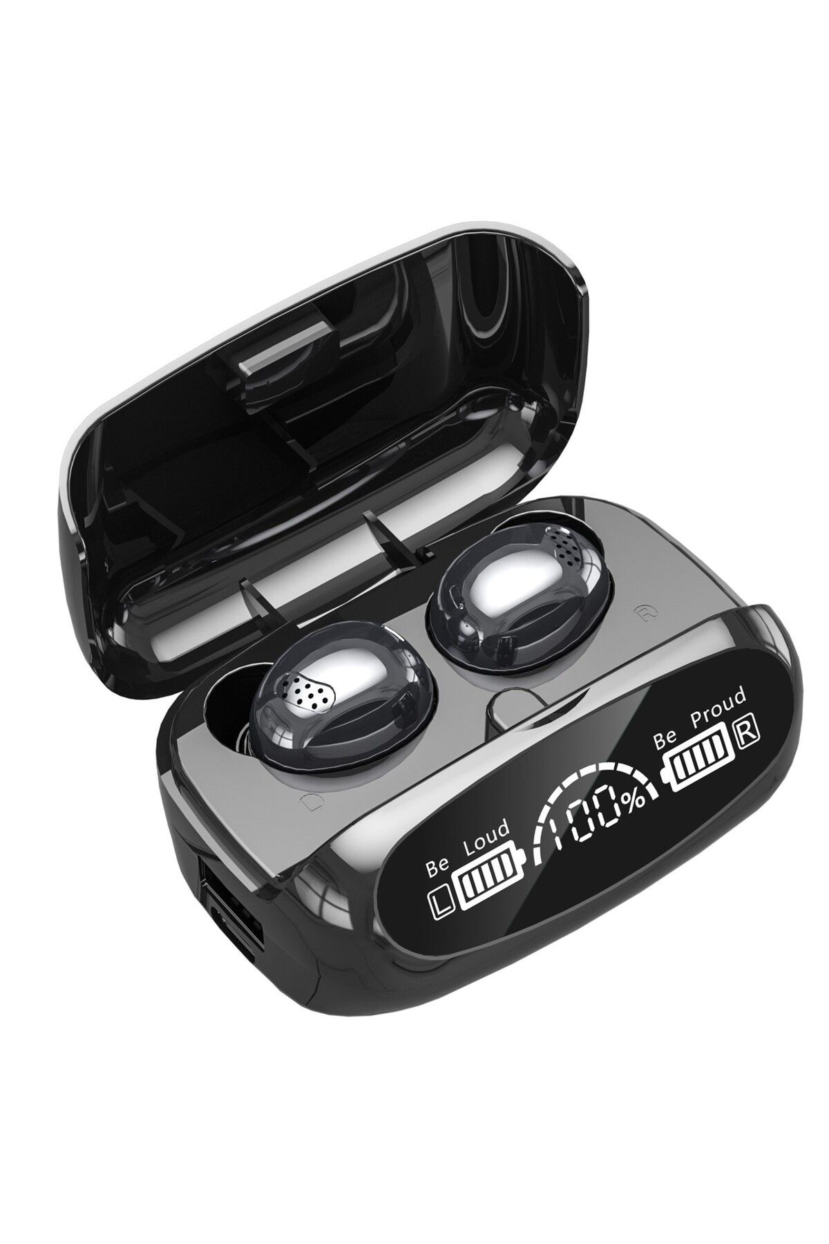 REVOSE-Casti Audio Wireless Fara Fir, Bluetooth 5.1, Tip Earbuds Cu Control Touch, Microfon 1