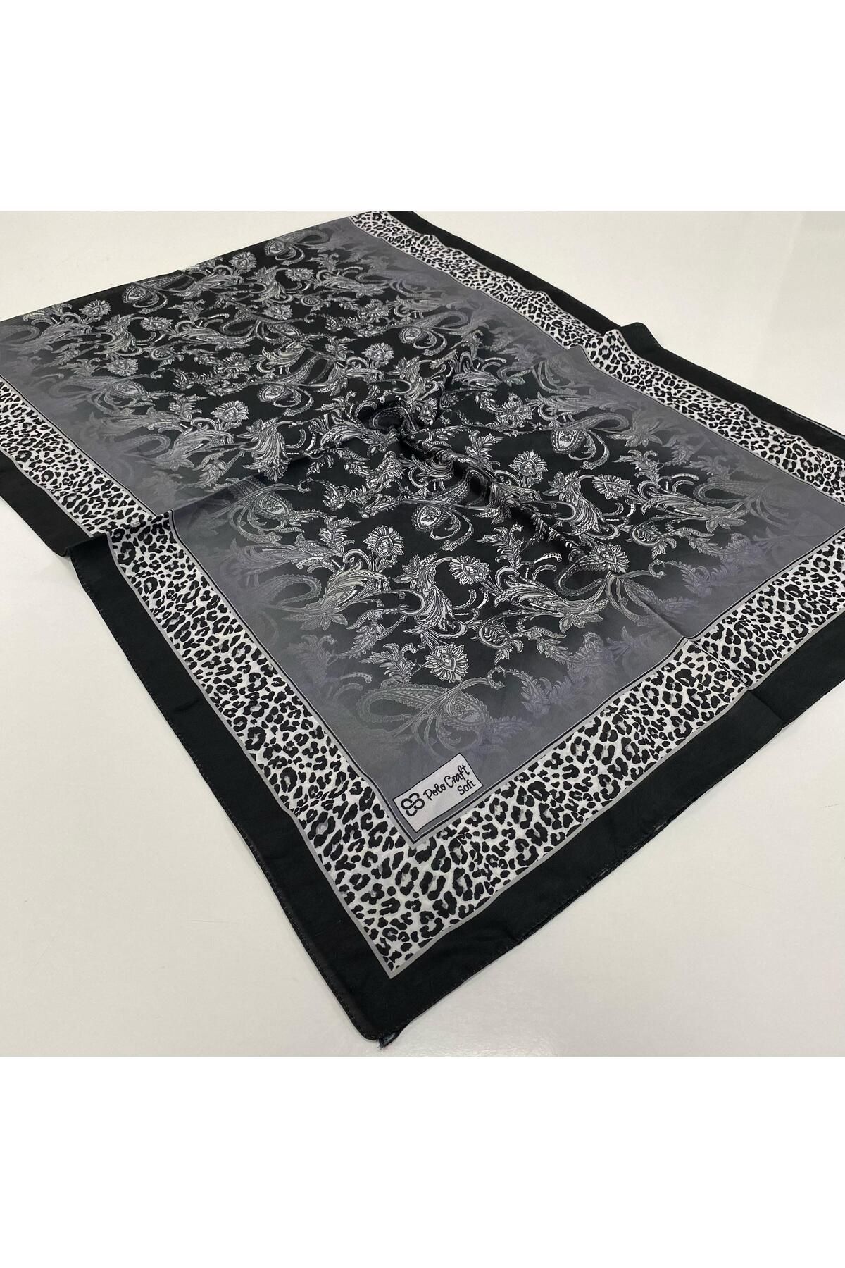 POLO CRAFT Soft Pamuklu Şal Etro Desen FZY0606