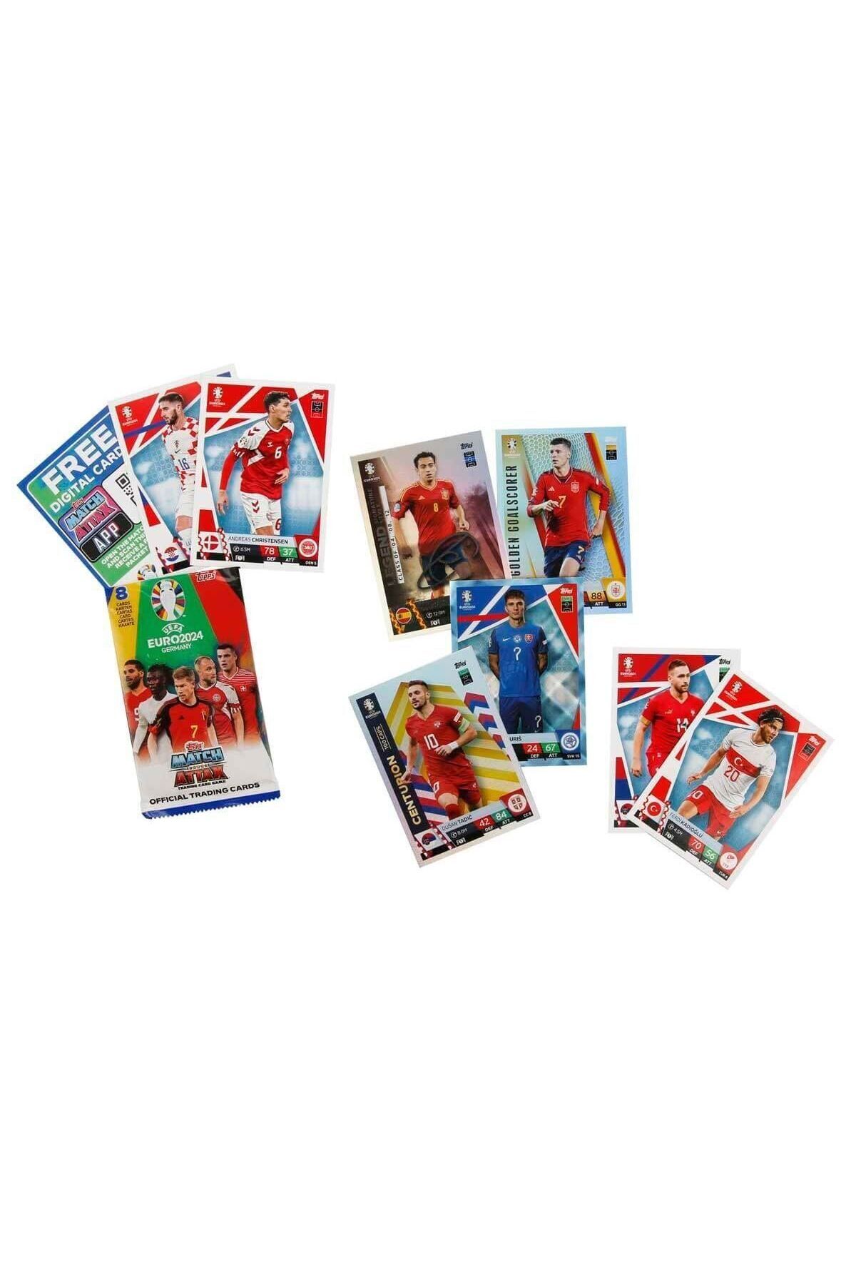 Aymir Ticaret 7868 EURO 2024 MATCH ATTAX-PACK