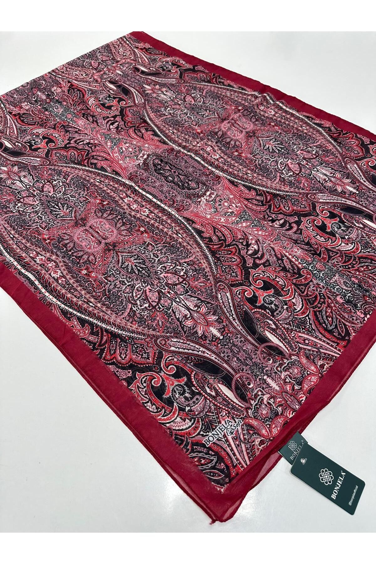 Bonjela Soft Pamuklu Şal Etro Desen LBS1902