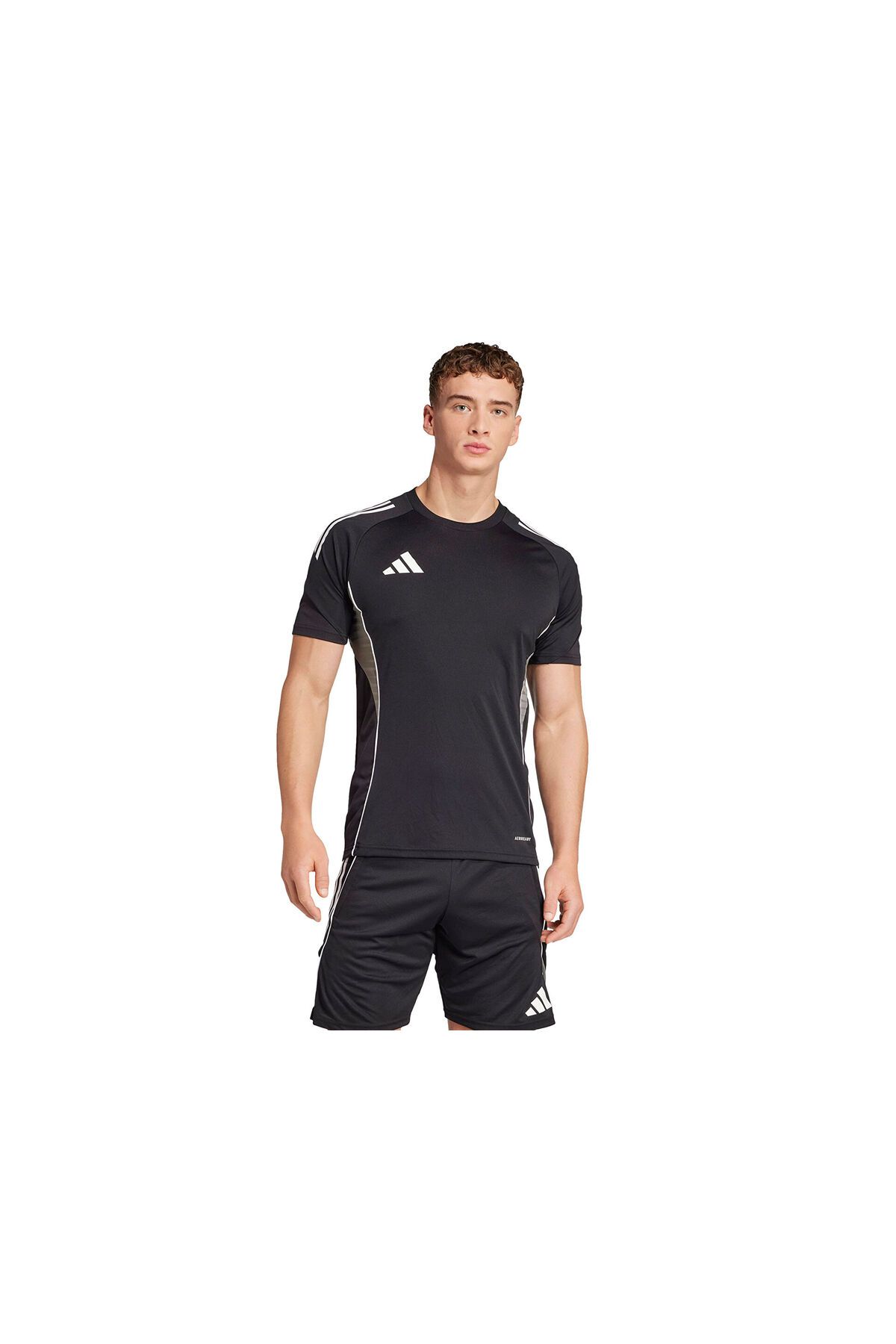 adidas Erkek Günlük Kullanıma ve Spora Uygun Antrenman T-shirt Rahat Düz Tişört