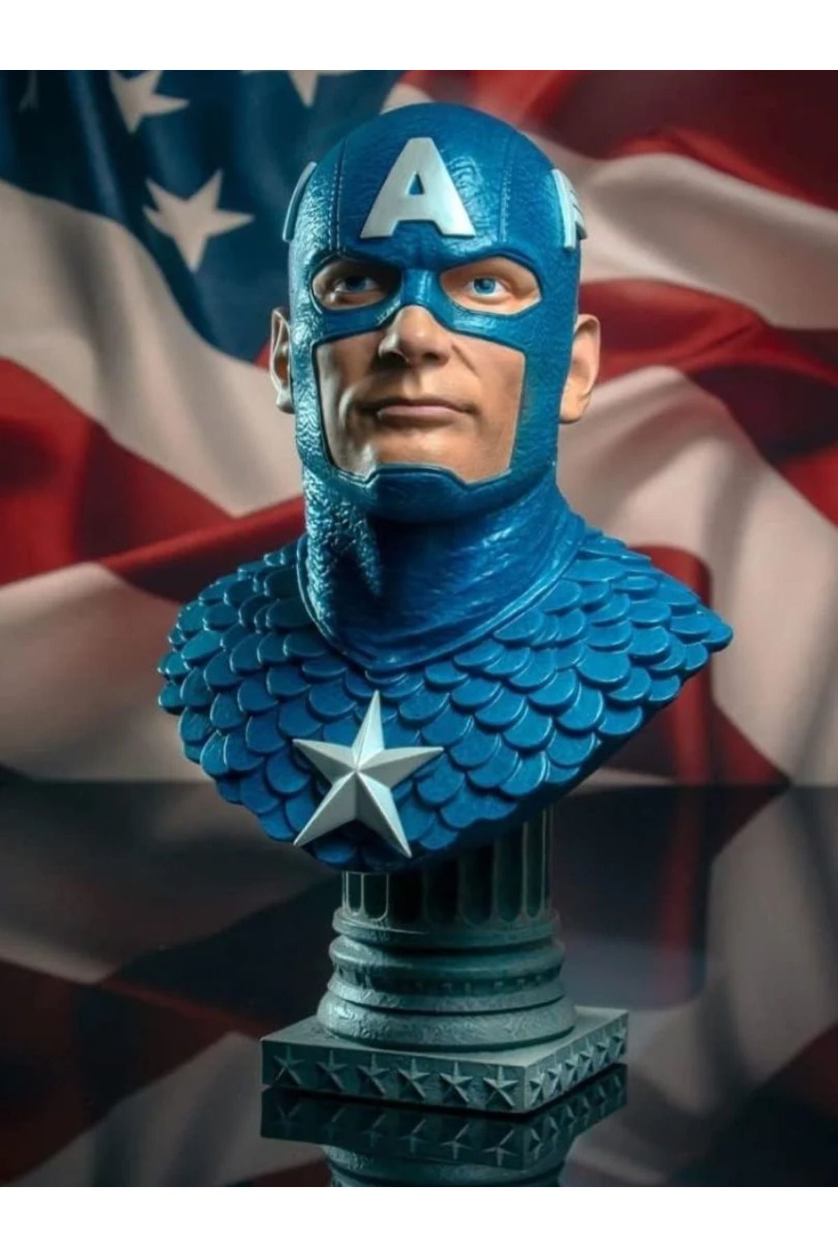 Diamond Select Toys Marvel Comics - Captain America Legends in 3-D 1/2 Scale Limited Edition Büst