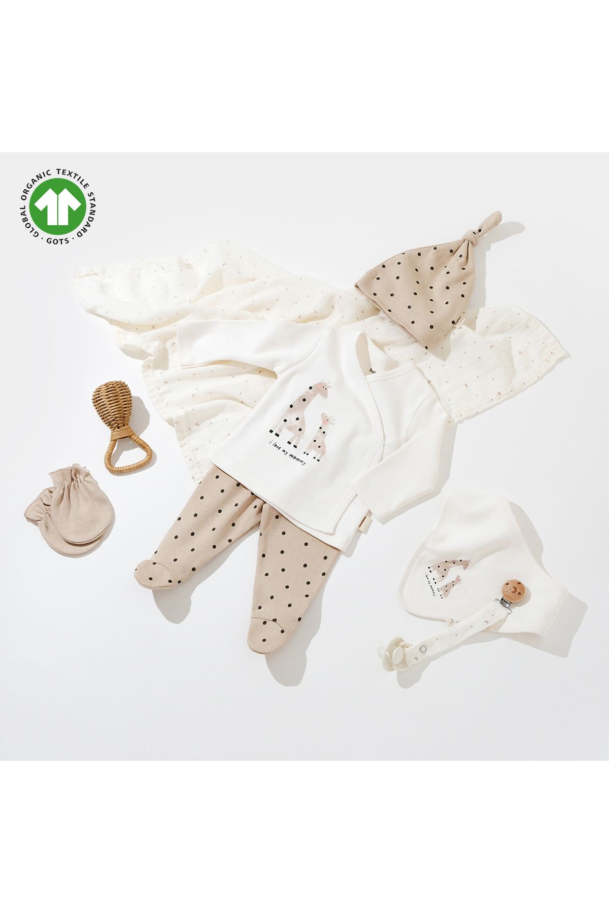 Modonoff UNISEX 0-3 AY 5'Lİ SET