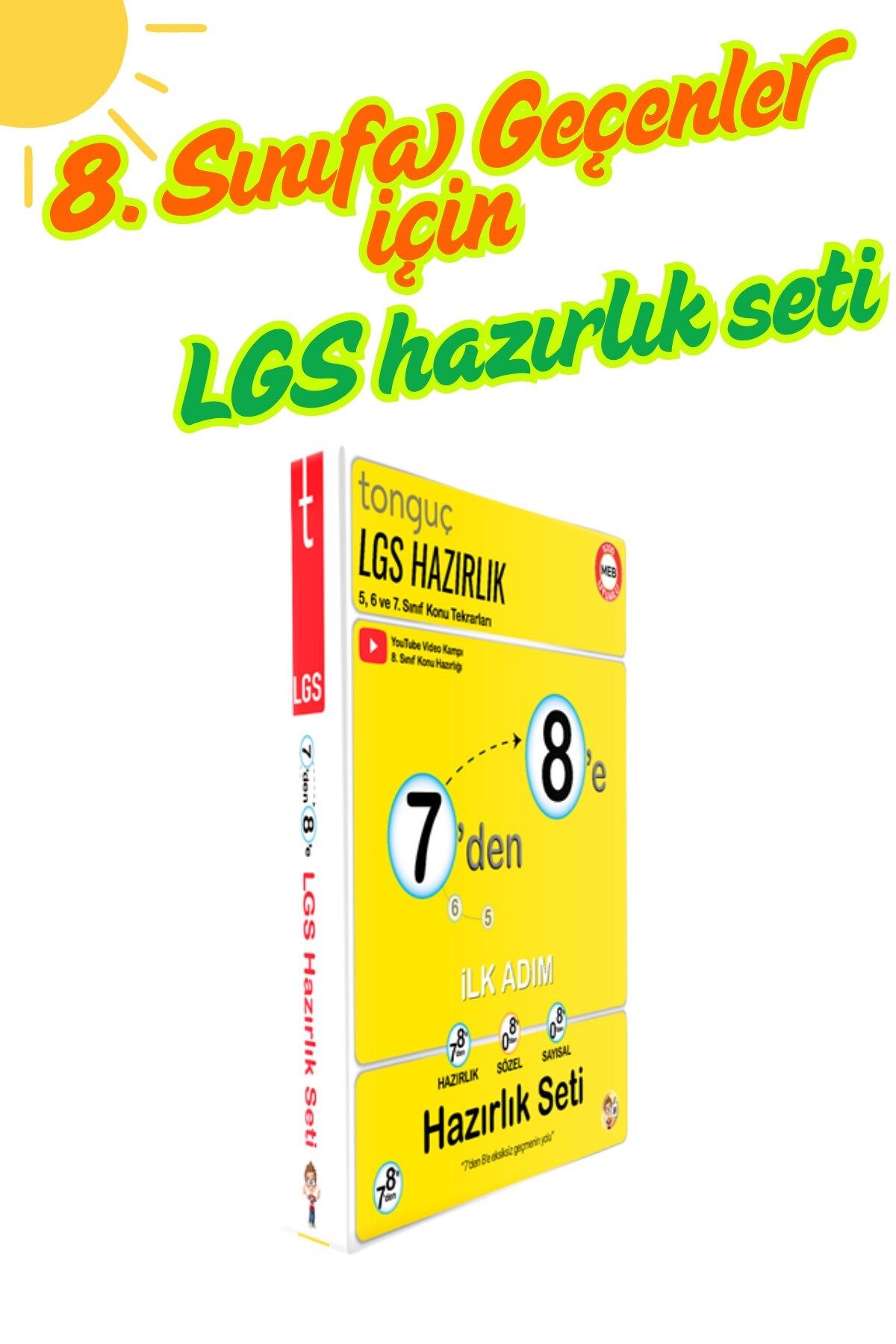 Tonguç Yayınları Tonguç Akademi 7'den 8'e LGS Hazırlık Seti