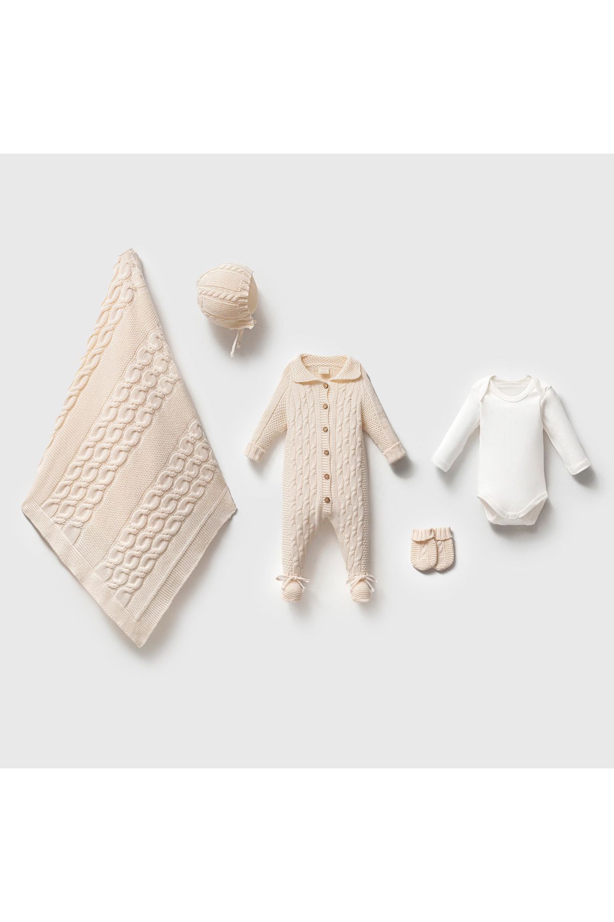 Modonoff UNISEX 0-3 AY ALEX 5Lİ SET