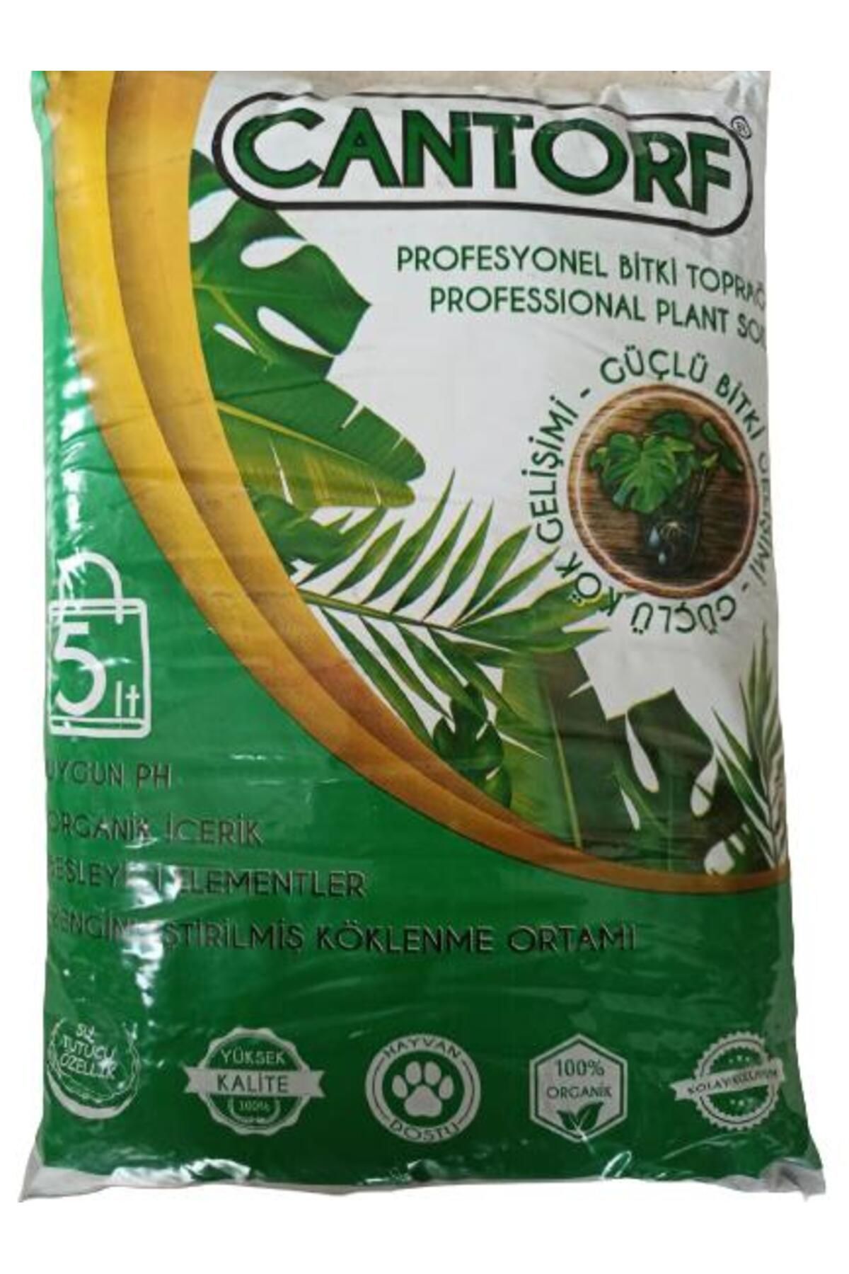 önder botanik 2 ADET 5 LT LİK KALİTELİ TORFLU ÇİÇEK VE BİTKİ TOPRAĞI