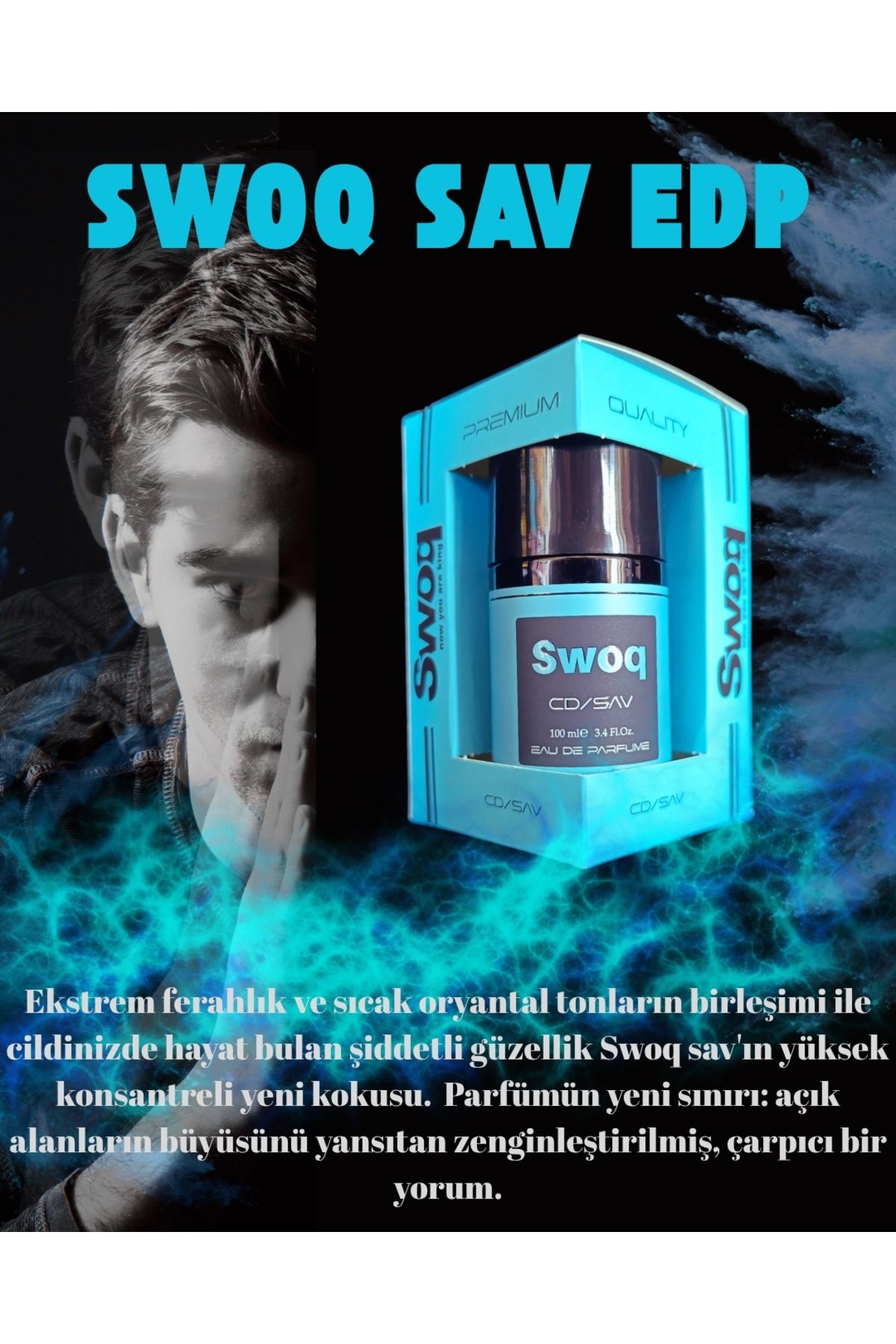 SWOQ PREMIUM CD/SAV EDP ERKEK PARFÜM 100ML