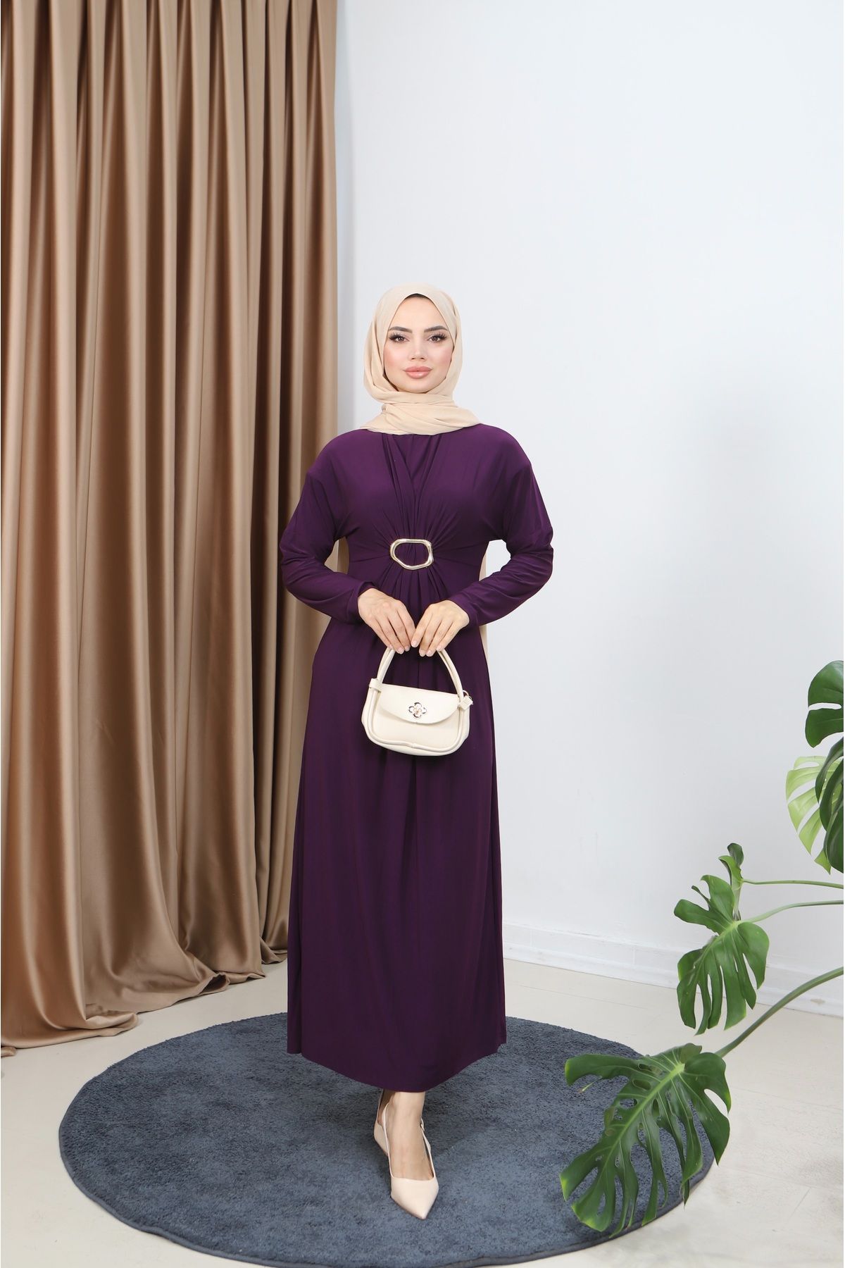 NİSUM MODA ZARAFET SANDY ELBİSE