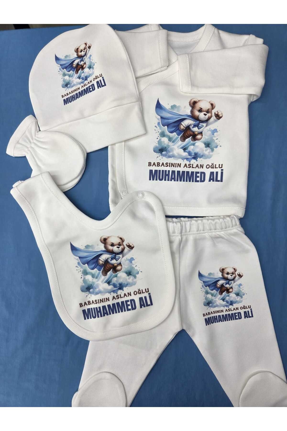 lupi İSİMLİ 5 PARÇA HASTANE ÇIKIŞI İSİMLİ ZIBIN MAGNET