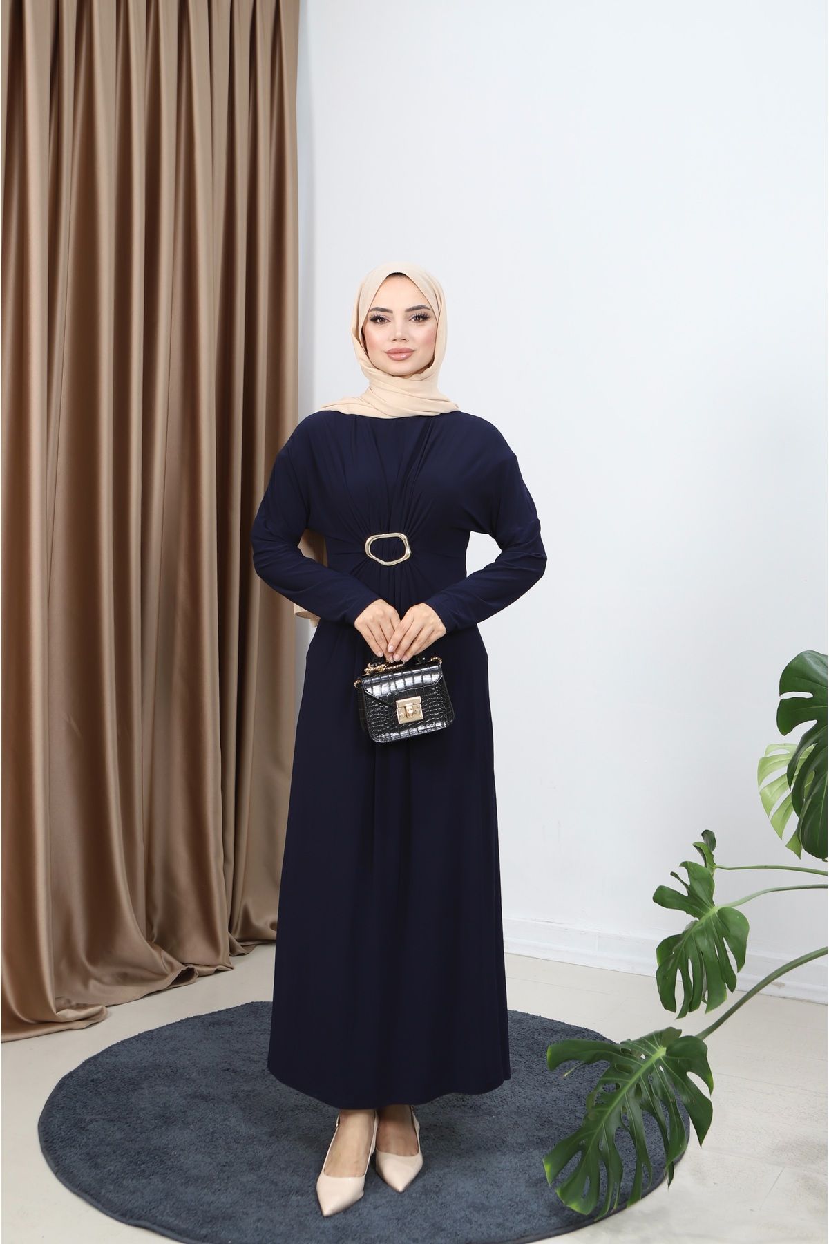 NİSUM MODA ZARAFET SANDY ELBİSE