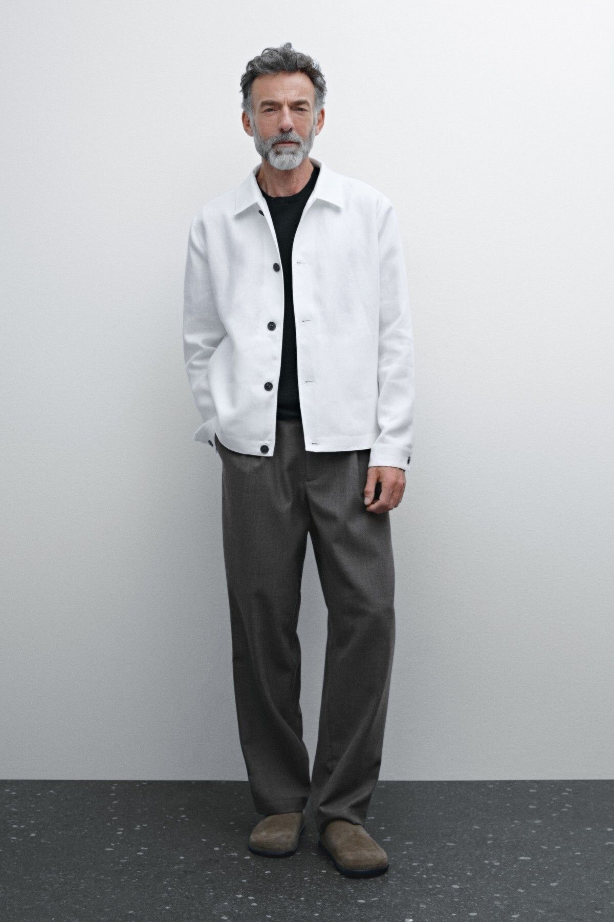 Massimo Dutti Hafif %100 keten ince ceket