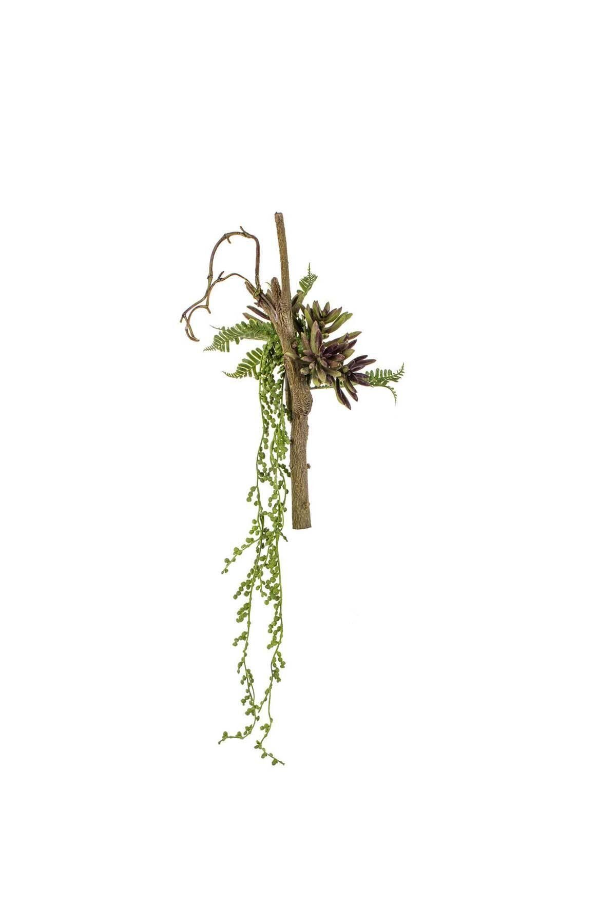alsepeteavm Yapay Sarmaşık Aloe Bitki 38cm 1 Adet