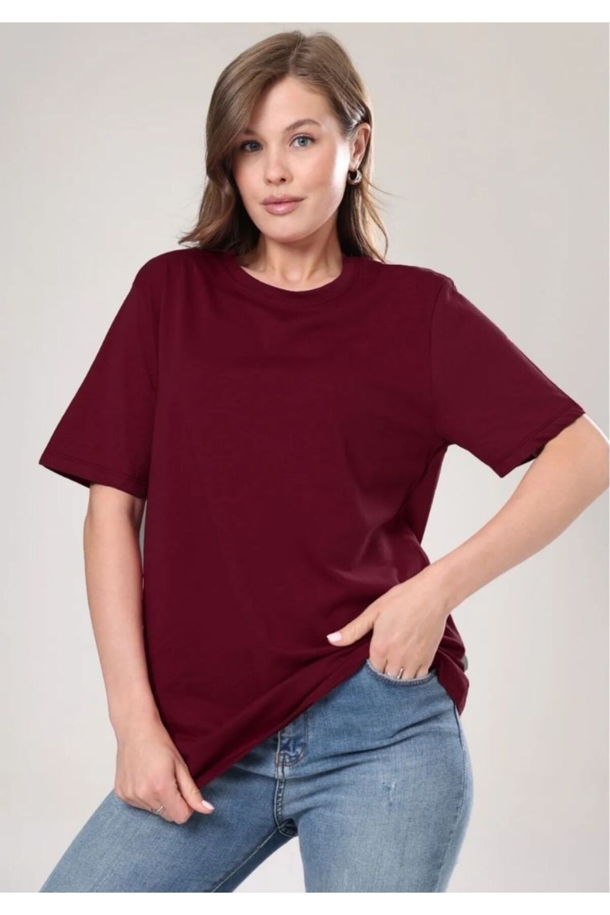 BUSEM S0017865 Basic Oversize Tshirt