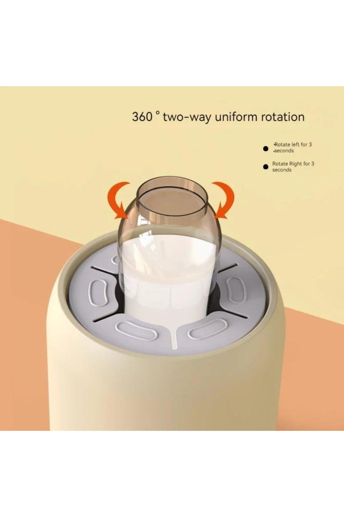 Zigver Biberon Çalkalayıcı USB Şarj Süt Blender fotoğrafı 2 (önizleme)