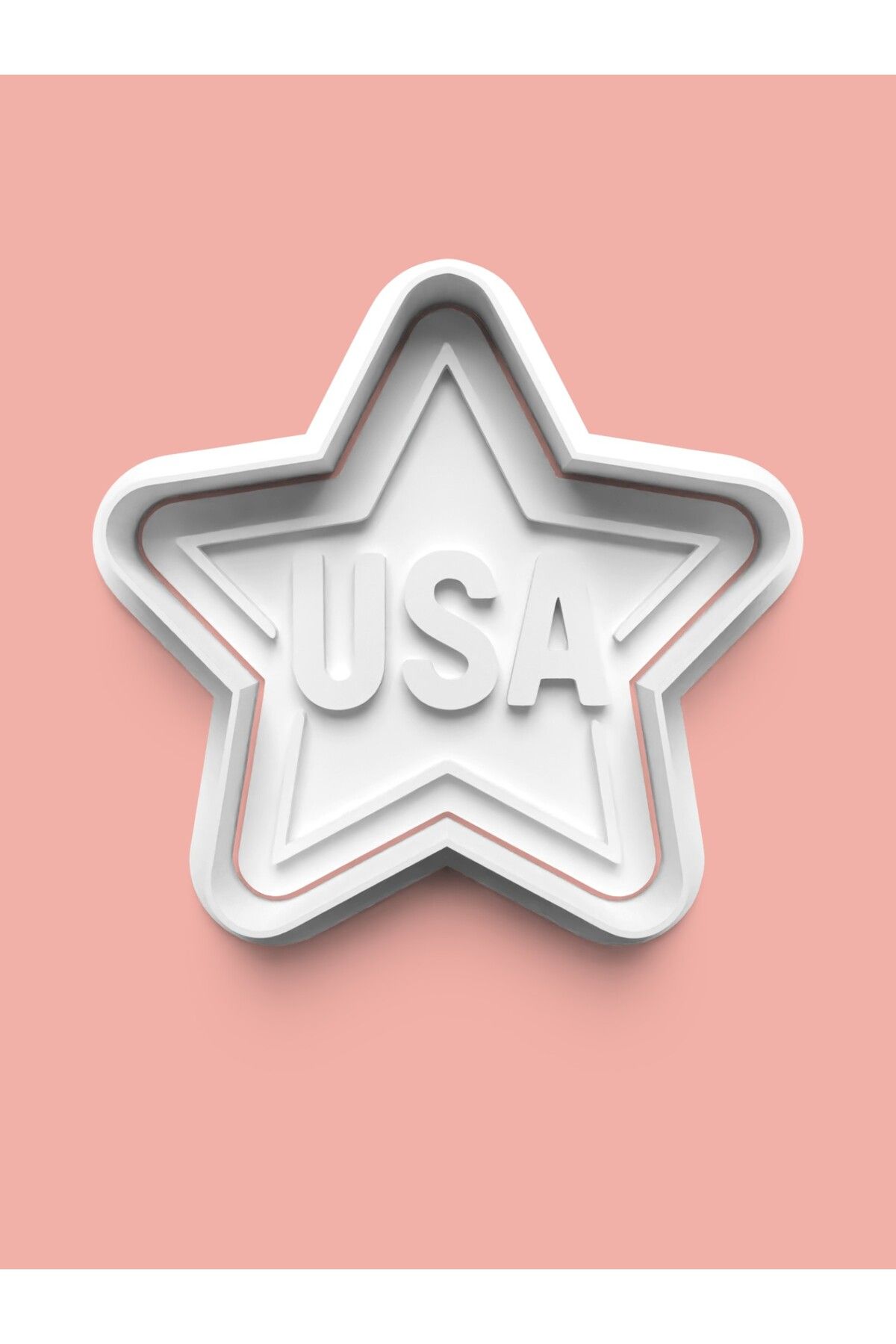 AKTASTORE Amerika U.S.A Kurabiye Kalıbı Ve Şeker Hamuru Kalıbı