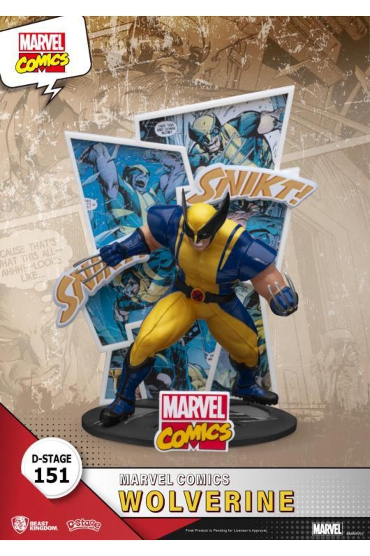 BEAST KINGDOM Wolverine D-Stage PVC Diorama