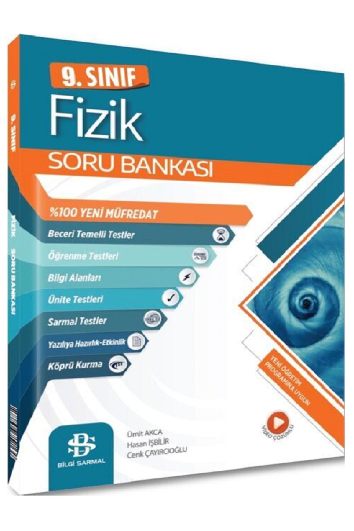Evrensel İletişim Yayınları 9.Sınıf Bilgi Sarmal FİZİK Soru Bankası / %100 Yeni Müfredat / Video Çözümlü