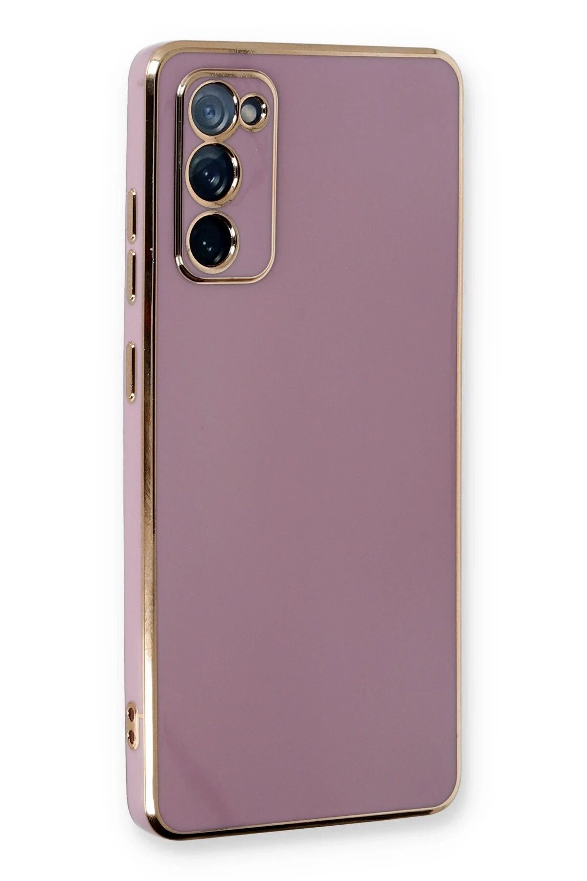 NewFace Samsung Galaxy S20 FE Kılıf Volet Silikon - Mor YNSMR