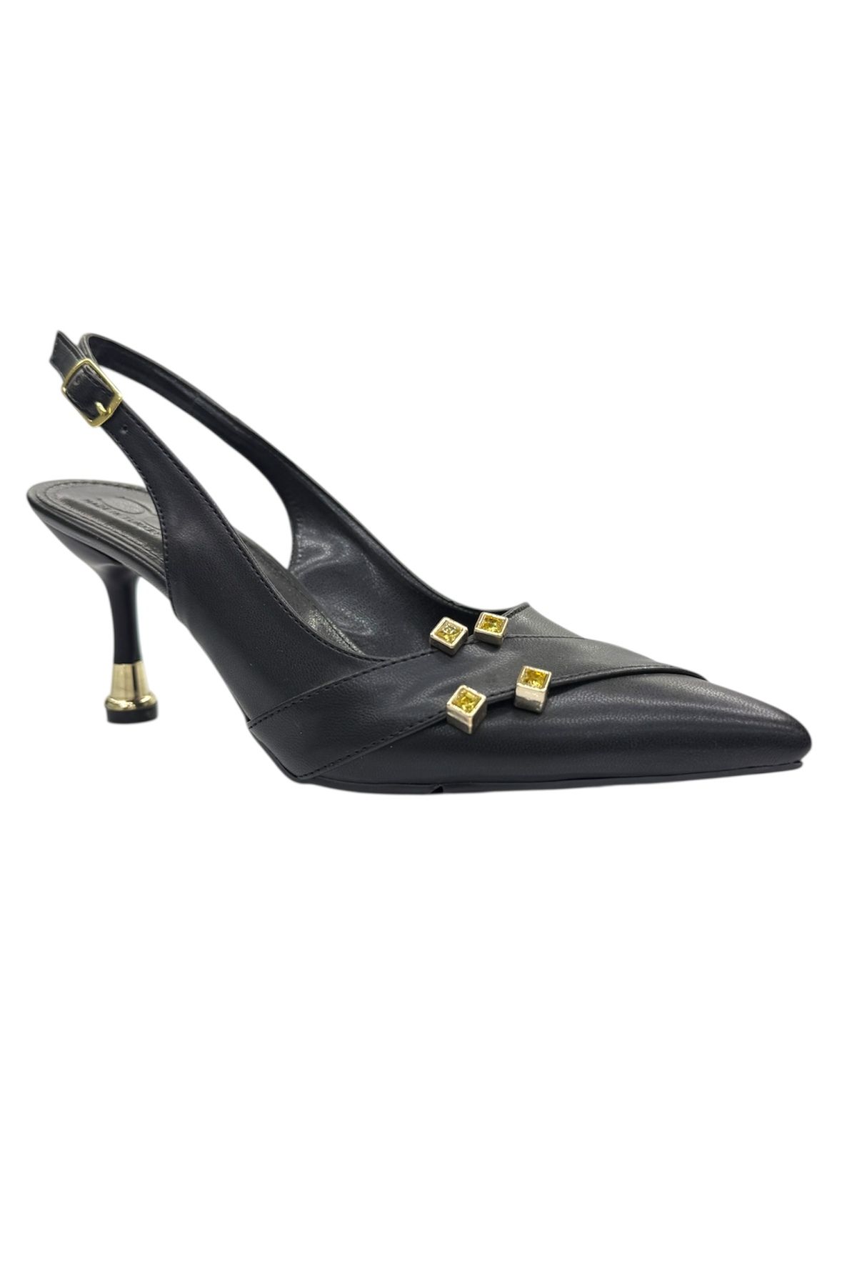 Shoes Siyah Topuklu Ayakkabı