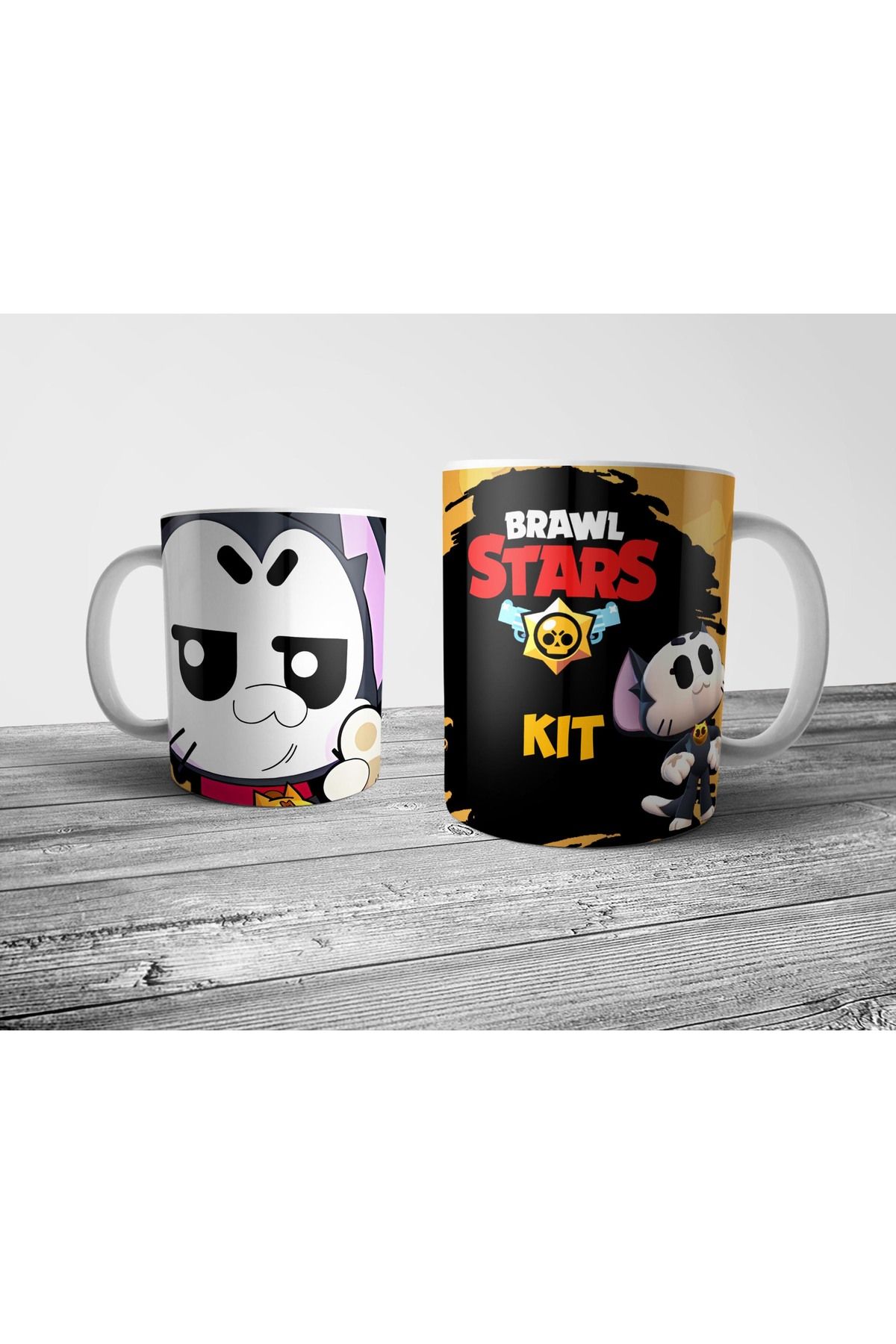 Pixxa Kit Temalı Brawl Stars Kupa Bardak