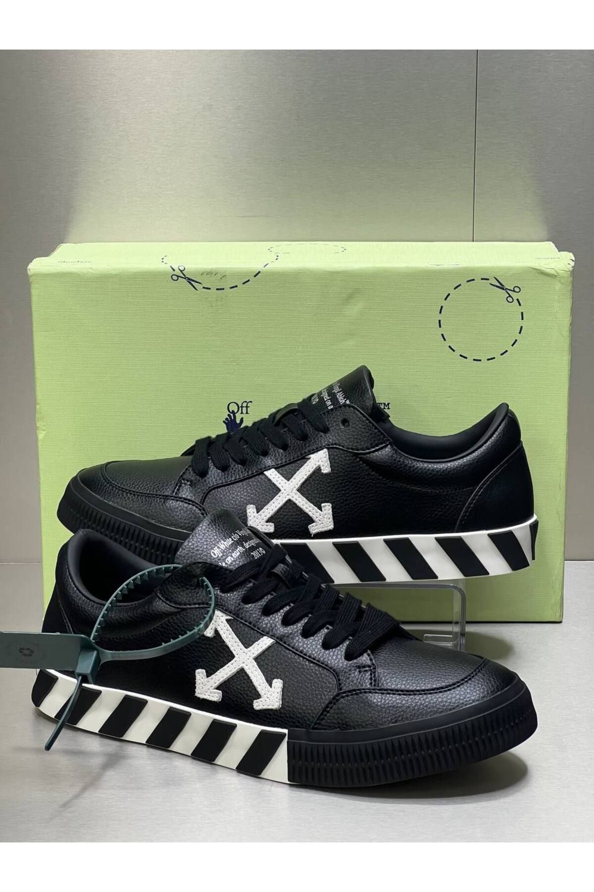MODA Off White Sneakers Erkek Ayakkabı