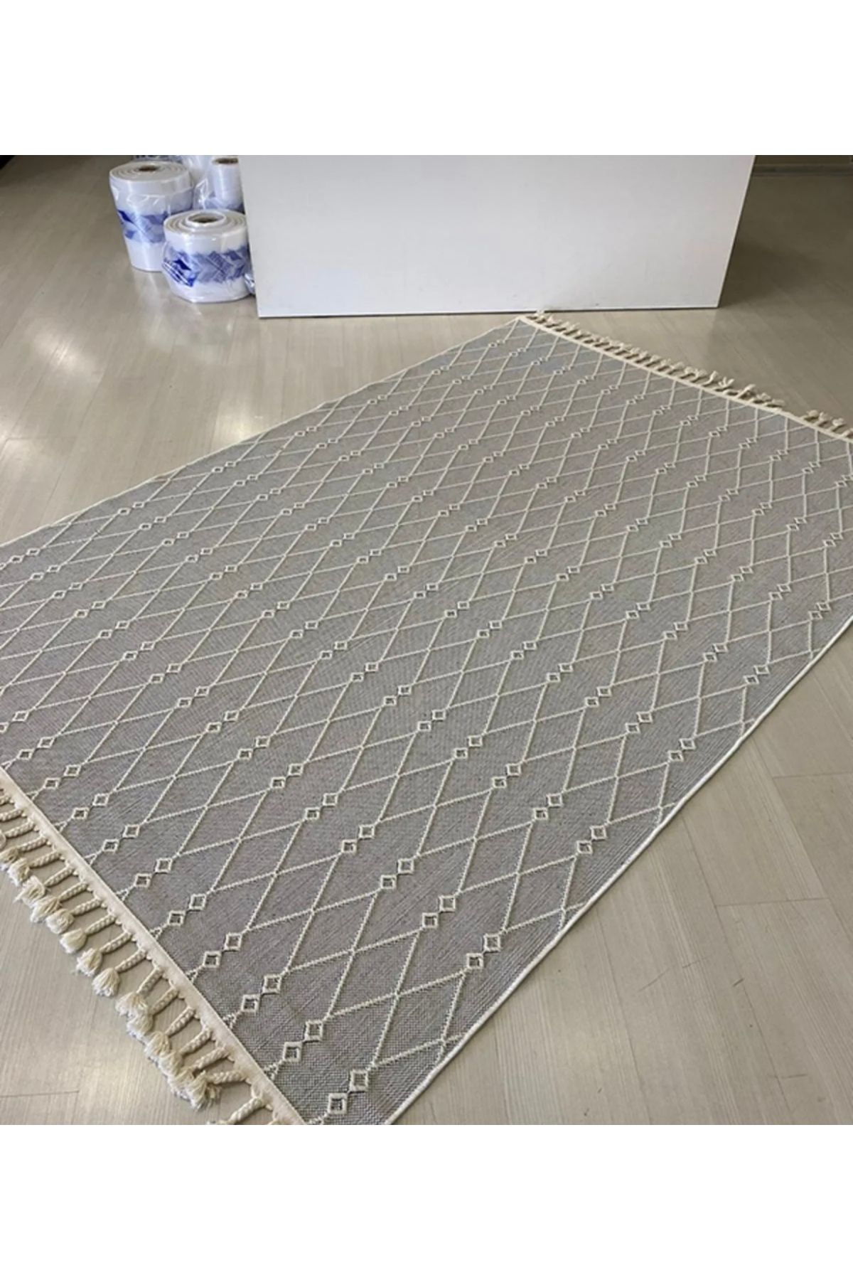 Reform Halı Nepal Sisal Beyaz Halı 4608