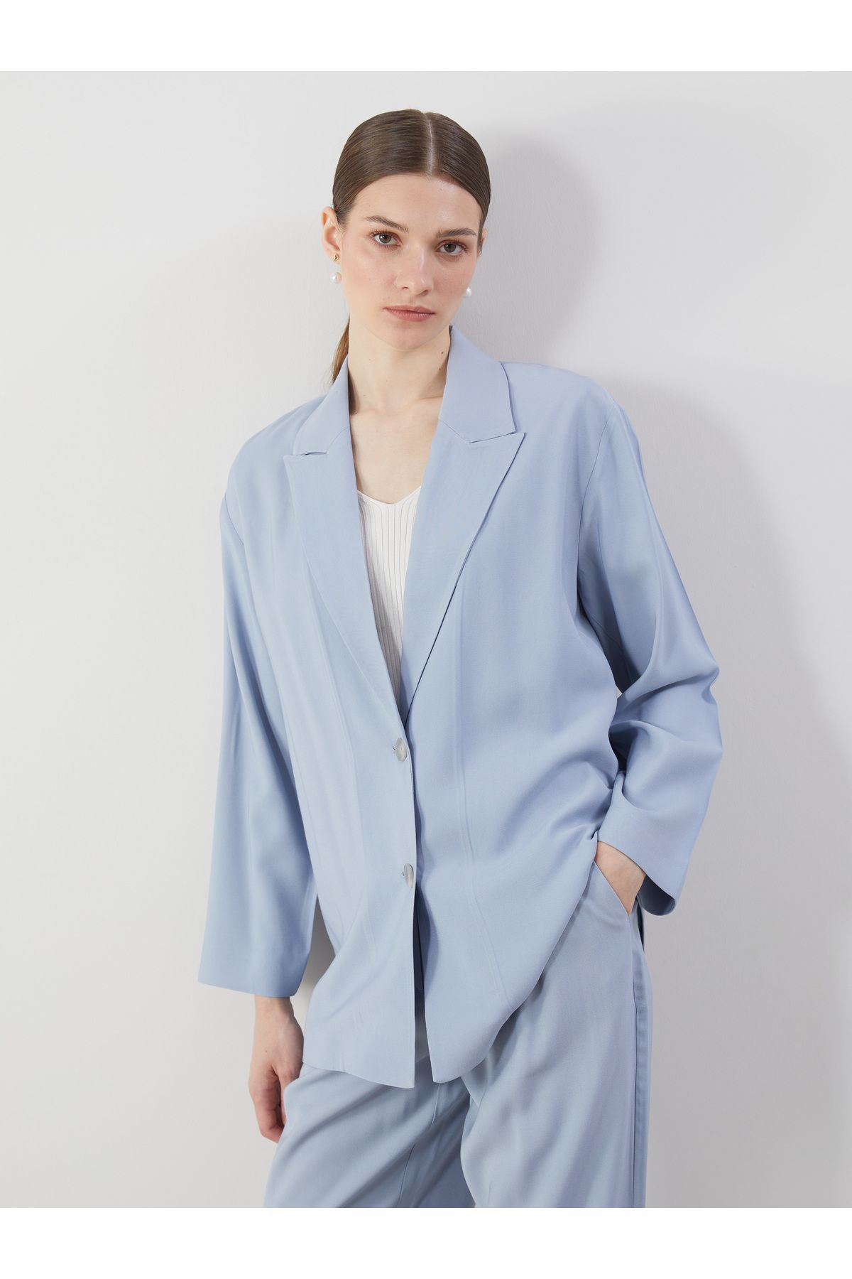 LC Waikiki Oversize Kadın Blazer Ceket