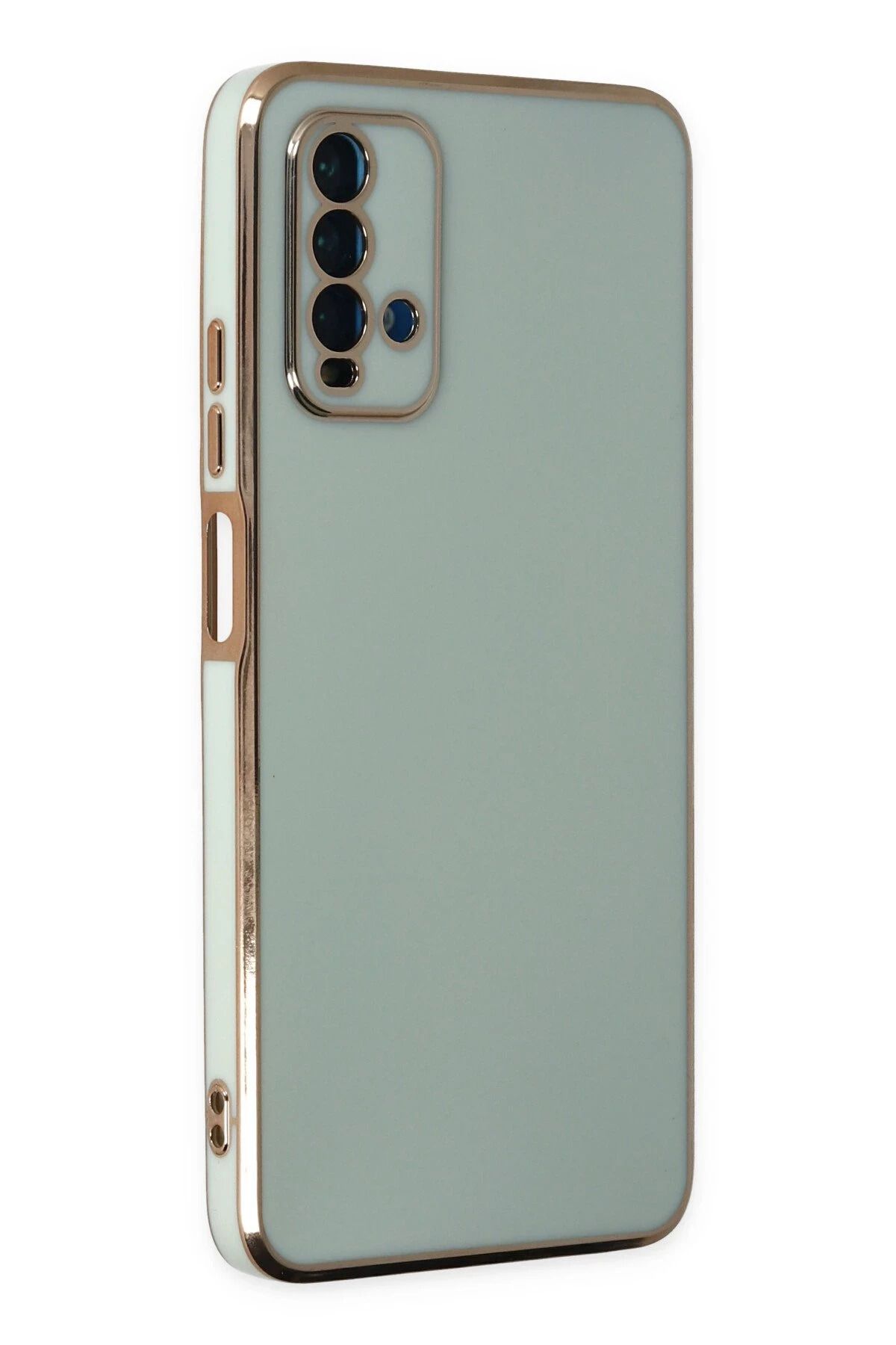 NewFace Xiaomi Redmi 9T Kılıf Volet Silikon - Açık Yeşil YNSMR