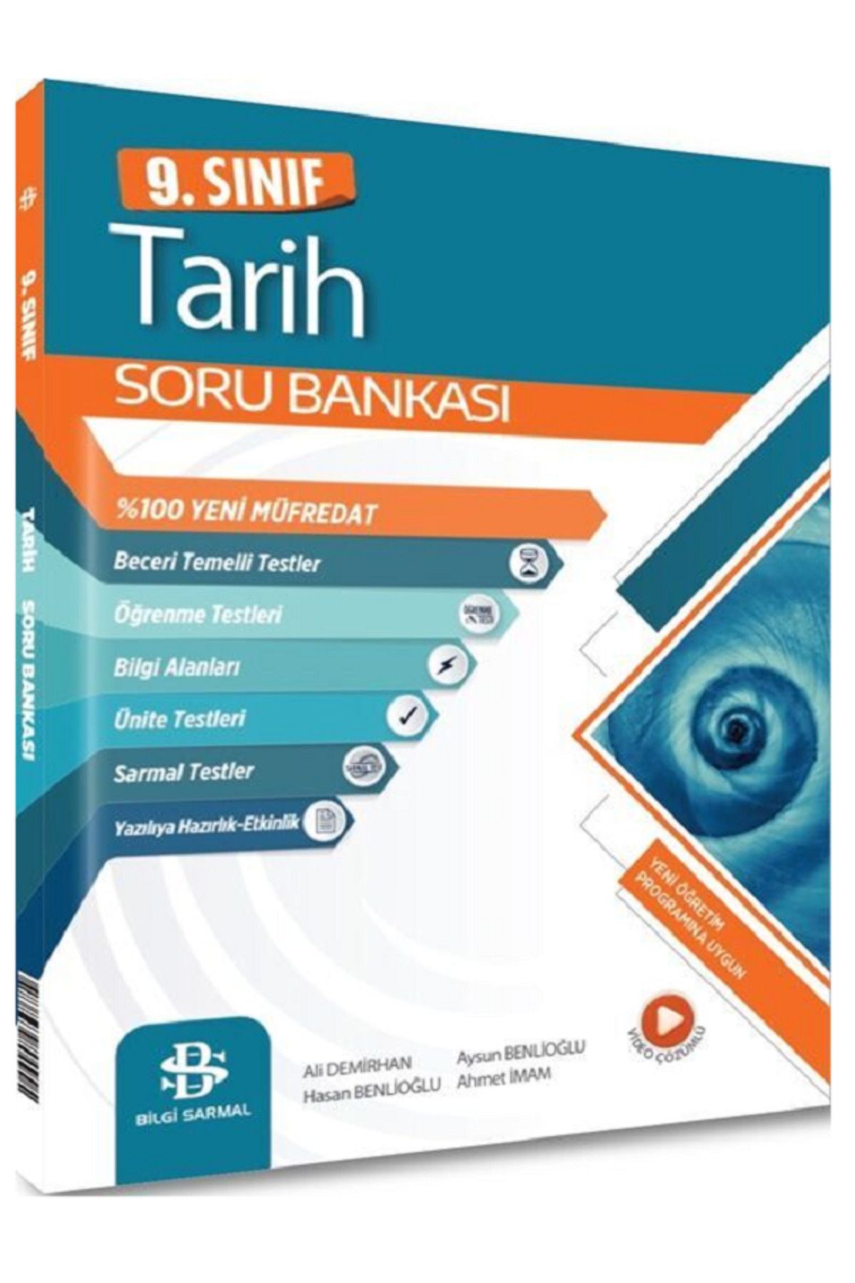 Evrensel İletişim Yayınları 9.Sınıf Bilgi Sarmal TARİH Soru Bankası / %100 Yeni Müfredat / Video Çözümlü