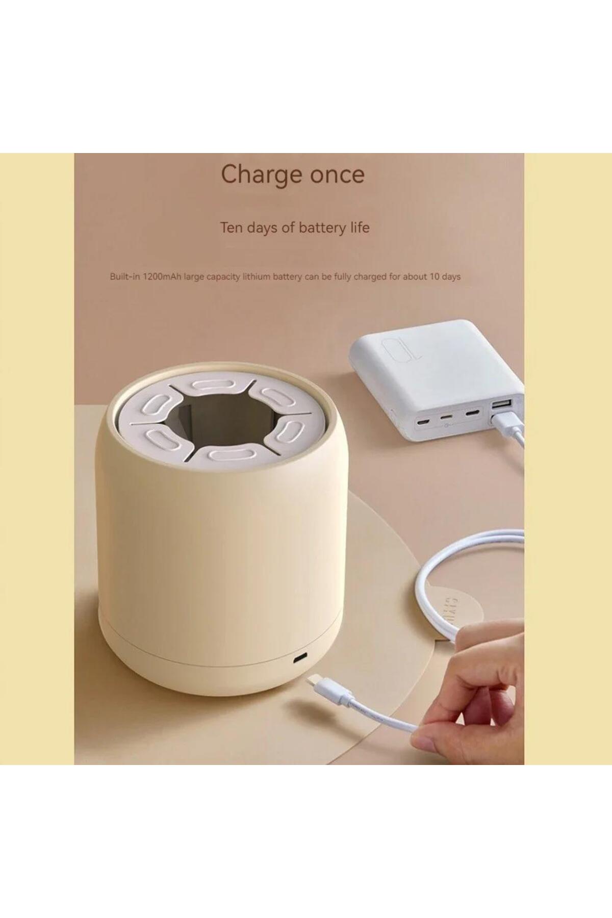 Zigver Biberon Çalkalayıcı USB Şarj Süt Blender fotoğrafı 4 (önizleme)