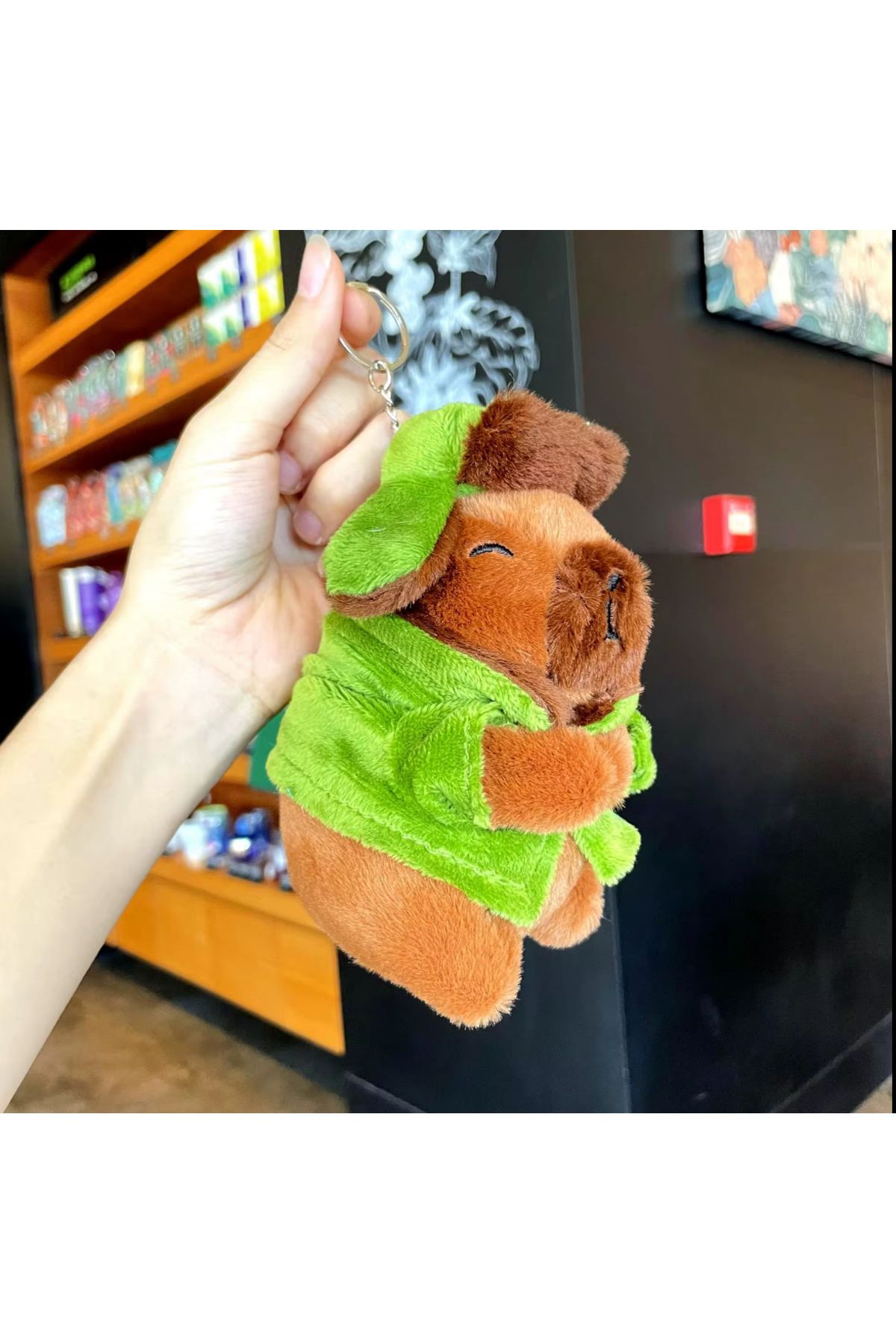 HEY GİDİ GİFT-Cute Capybara Plush / Soft Inside / Plush Keychain / Capybara Toy / Figure High Quality 3