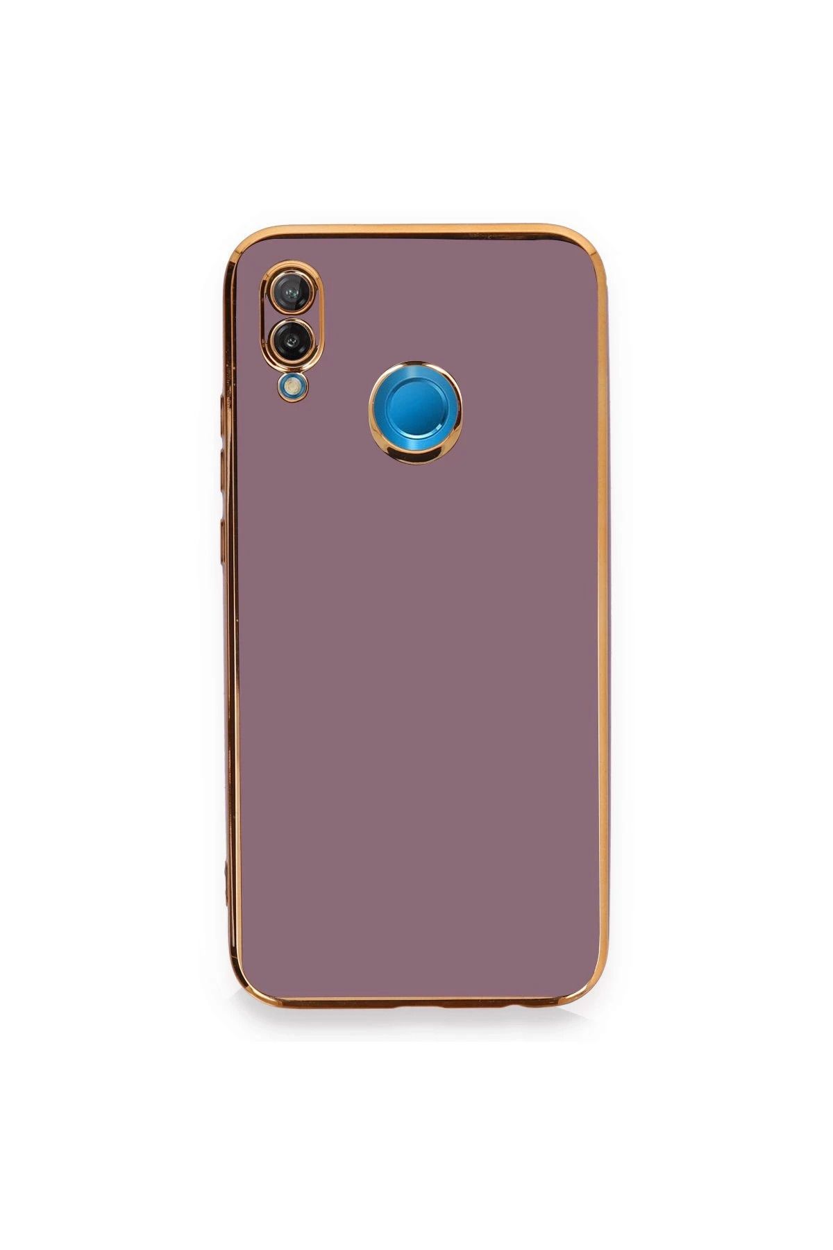 NewFace Huawei P20 Lite Kılıf Volet Silikon - Mor YNSMR