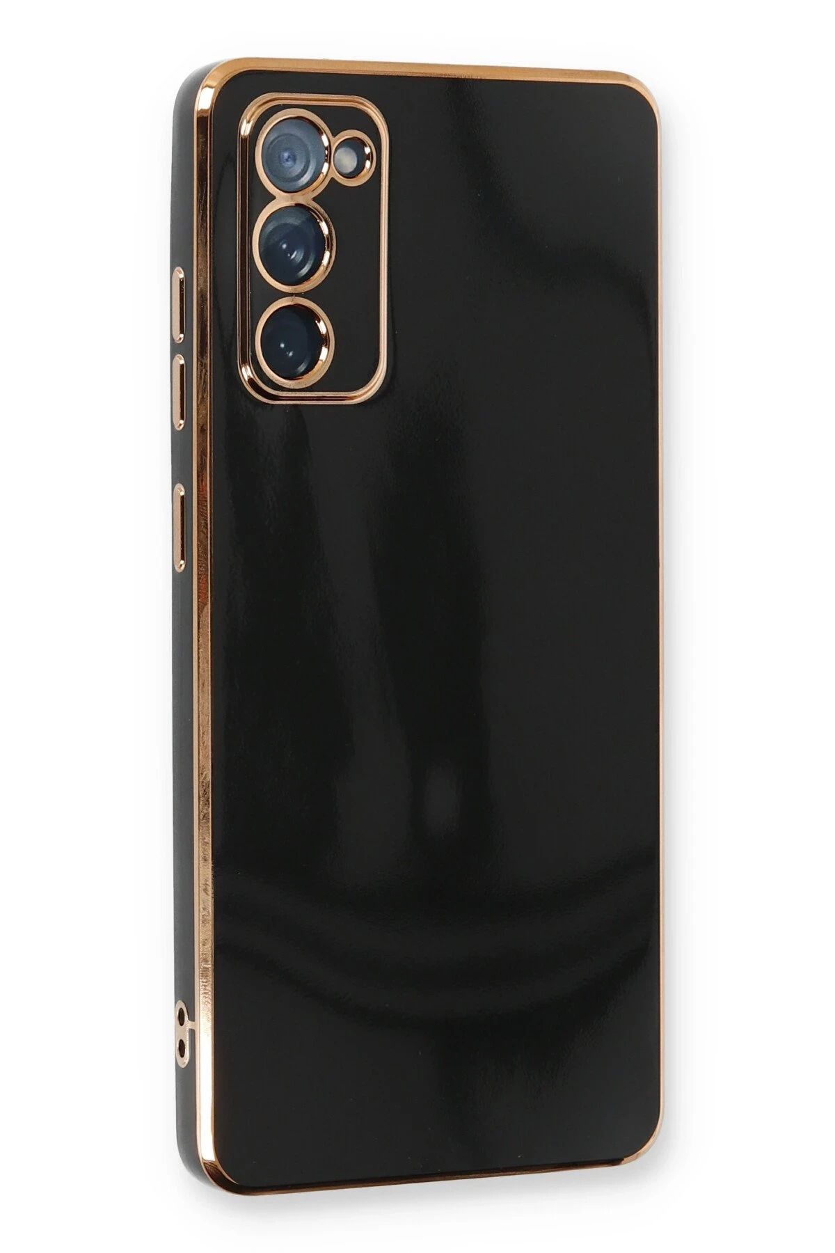 NewFace Samsung Galaxy S20 FE Kılıf Volet Silikon - Siyah YNSMR