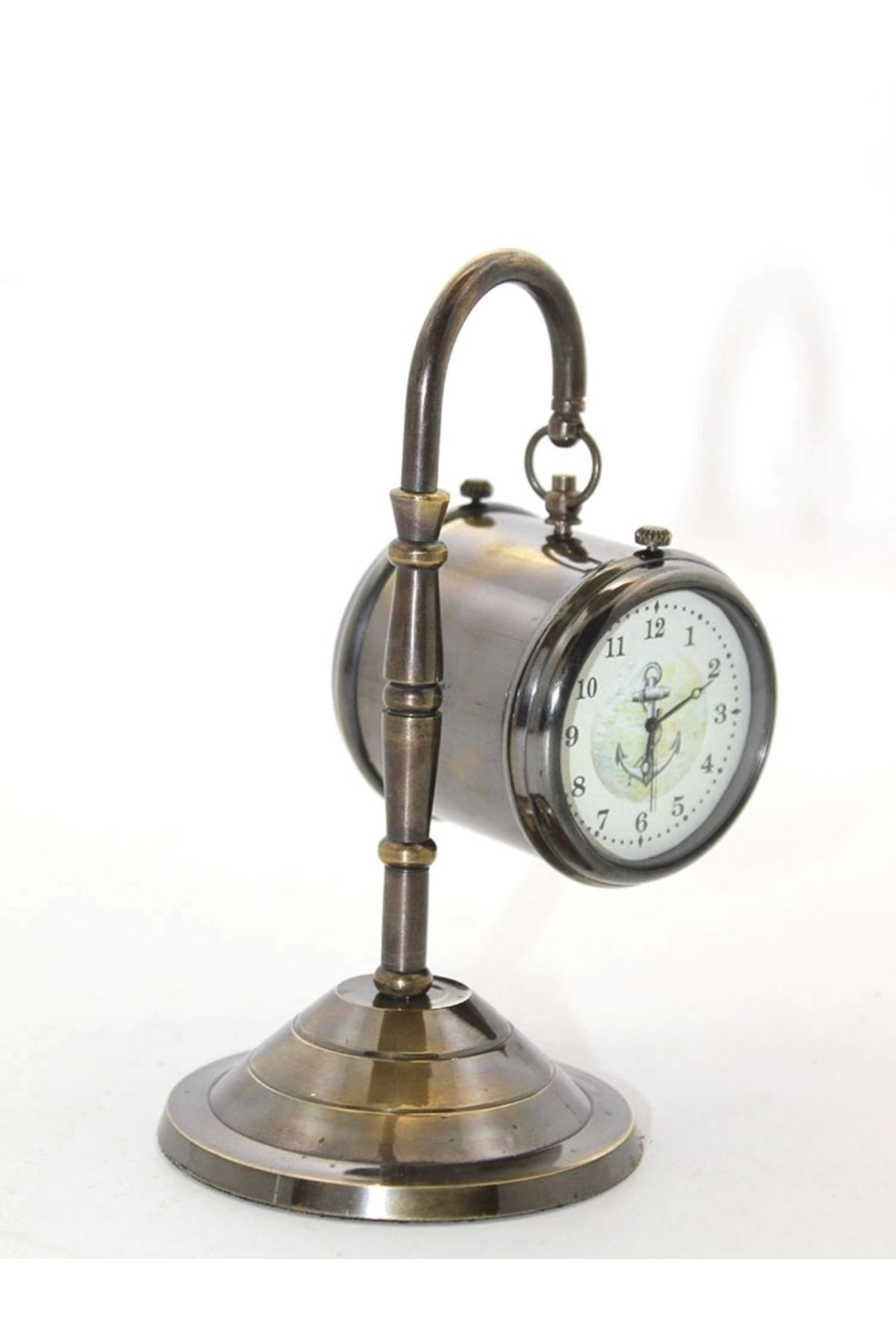 Yuba Avm Pirinç Masa Üstü Saat 16157