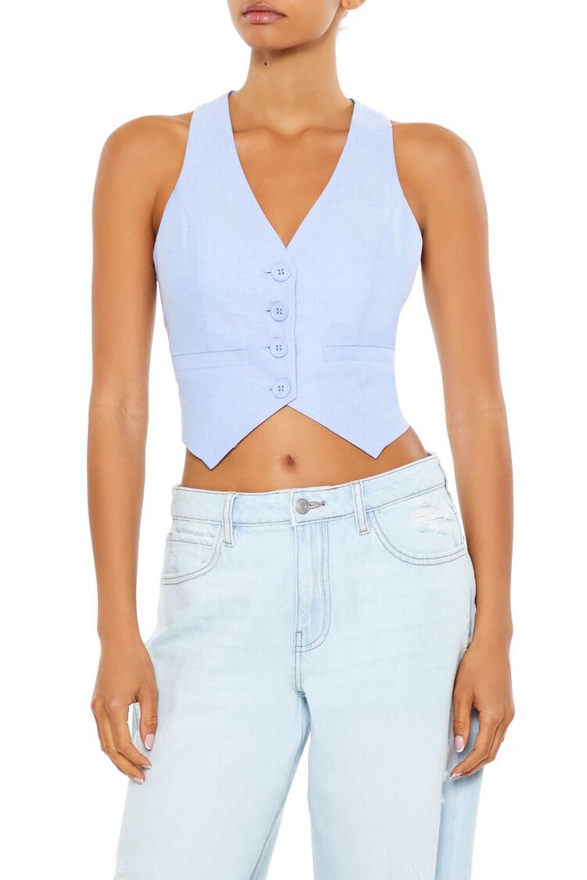 Forever 21 Crop Yelek
