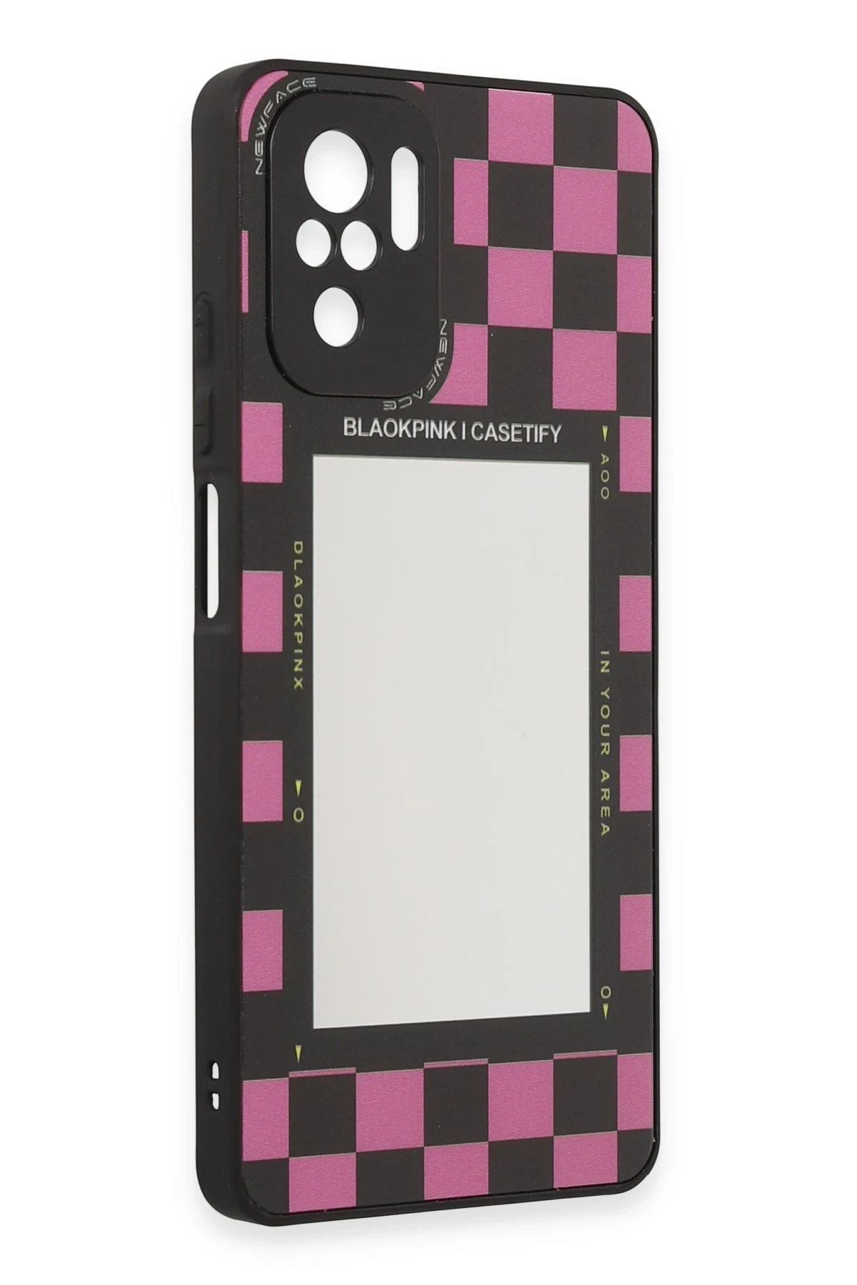 NewFace Xiaomi Redmi Note 10 Kılıf Mirror Desenli Kapak - Mirror - 8 YNSMR