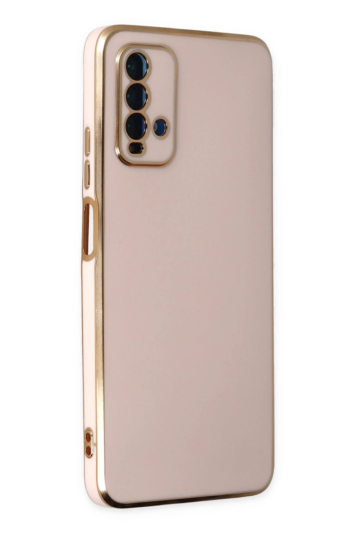 NewFace Xiaomi Redmi 9T Kılıf Volet Silikon - Pembe YNSMR