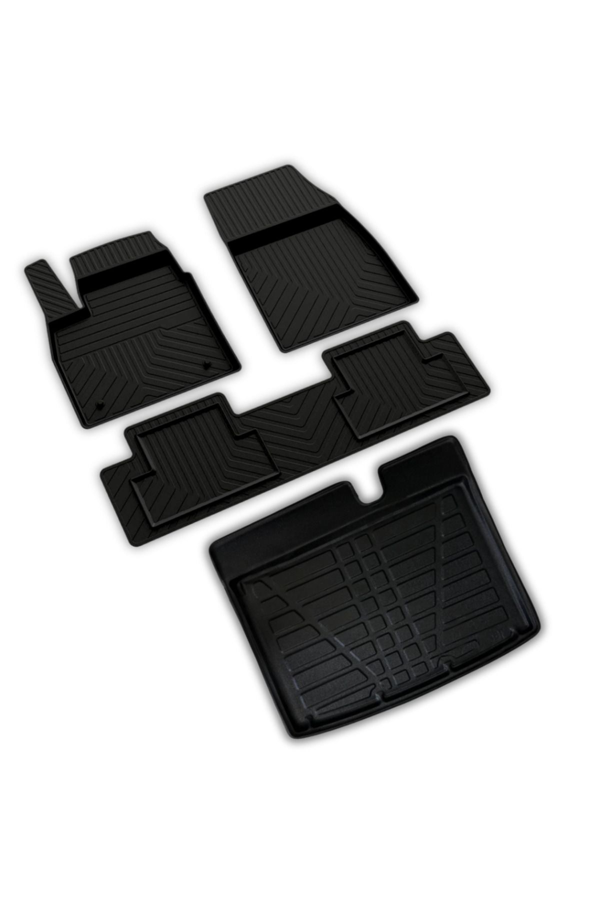 ferrous autoaccessories Renault Megane E-Tech Ferrous 4D Havuzlu Kauçuk Paspas ve 3D Bagaj Havuzu 2022 ve Üstü