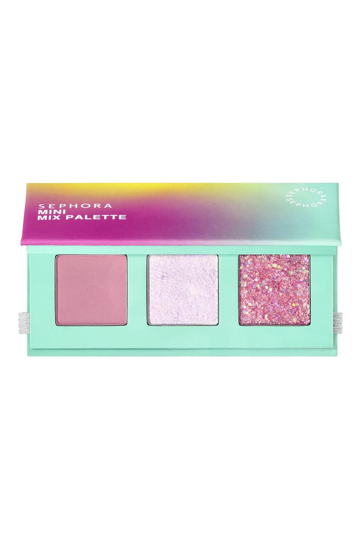 SEPHORA COLLECTION Color Twister - Işıltılı Çok Renkli Mini Mix Paleti