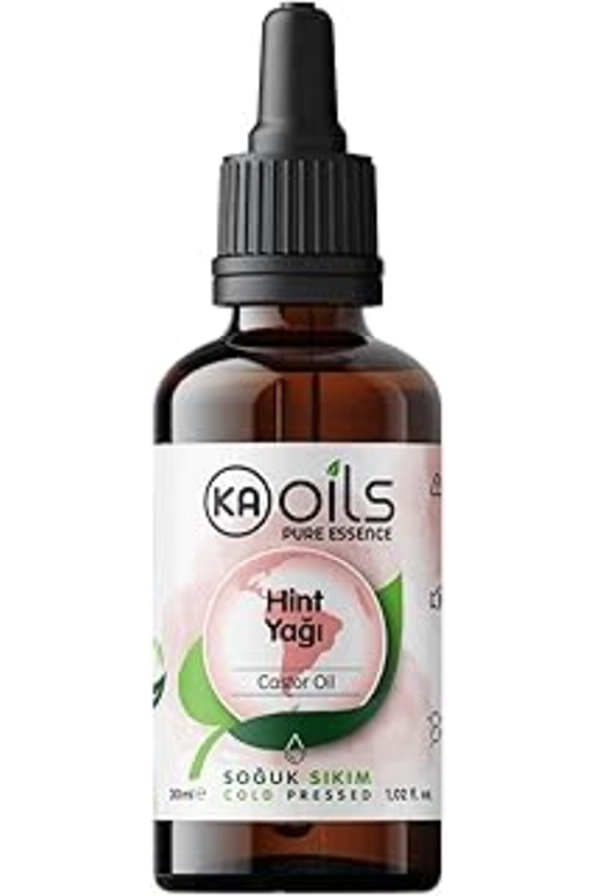 DENİZBİLİŞİM Kaoils Hint Yağı 30 Ml | Yoğun Kıvam - Castor Oil | Kaş, Kirpik Ve Saç Bakımı İçin İdeal - Soğuk Sı