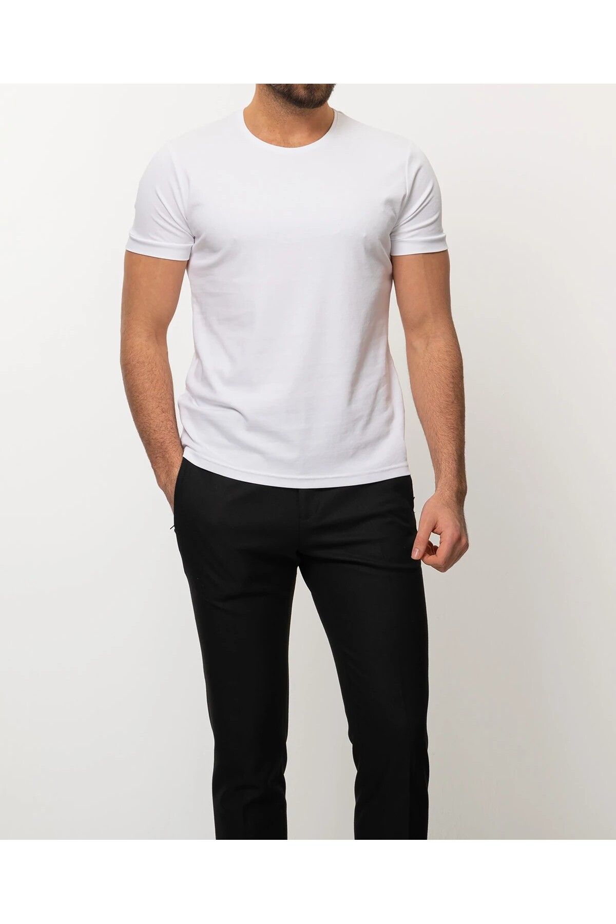 SERKAN SEVİNÇ KISA KOL PENYE KUMAŞ ERKEK T-SHIRT