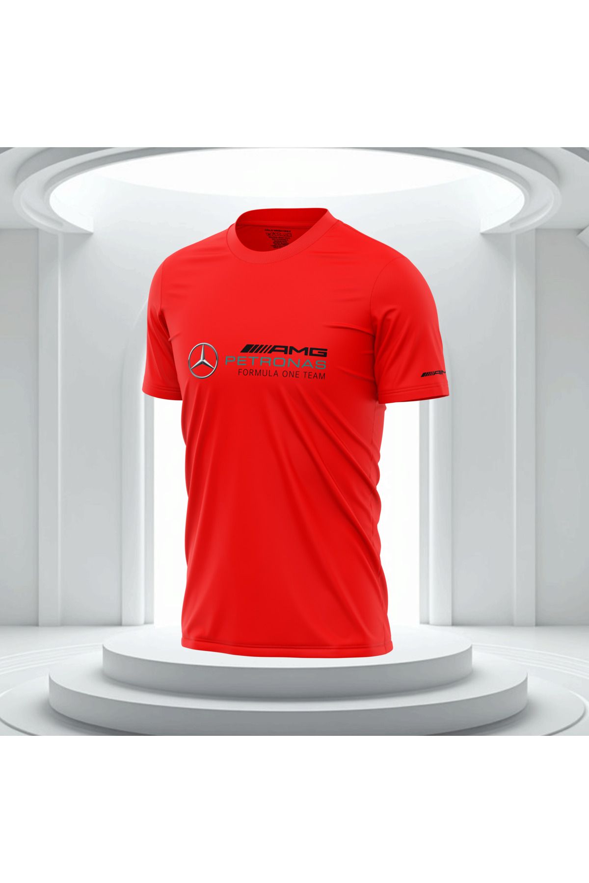 Bulvar Lee Erkek Sıfır Yaka Mercedes Benz T-shirt