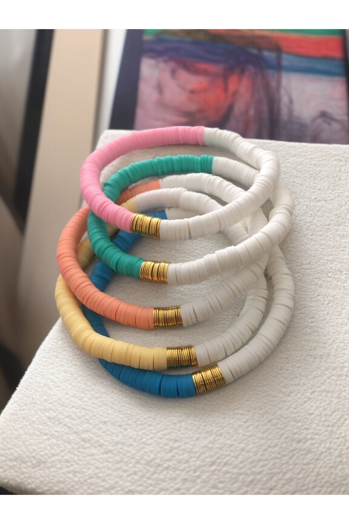 Butik Fimo boncuk bileklik