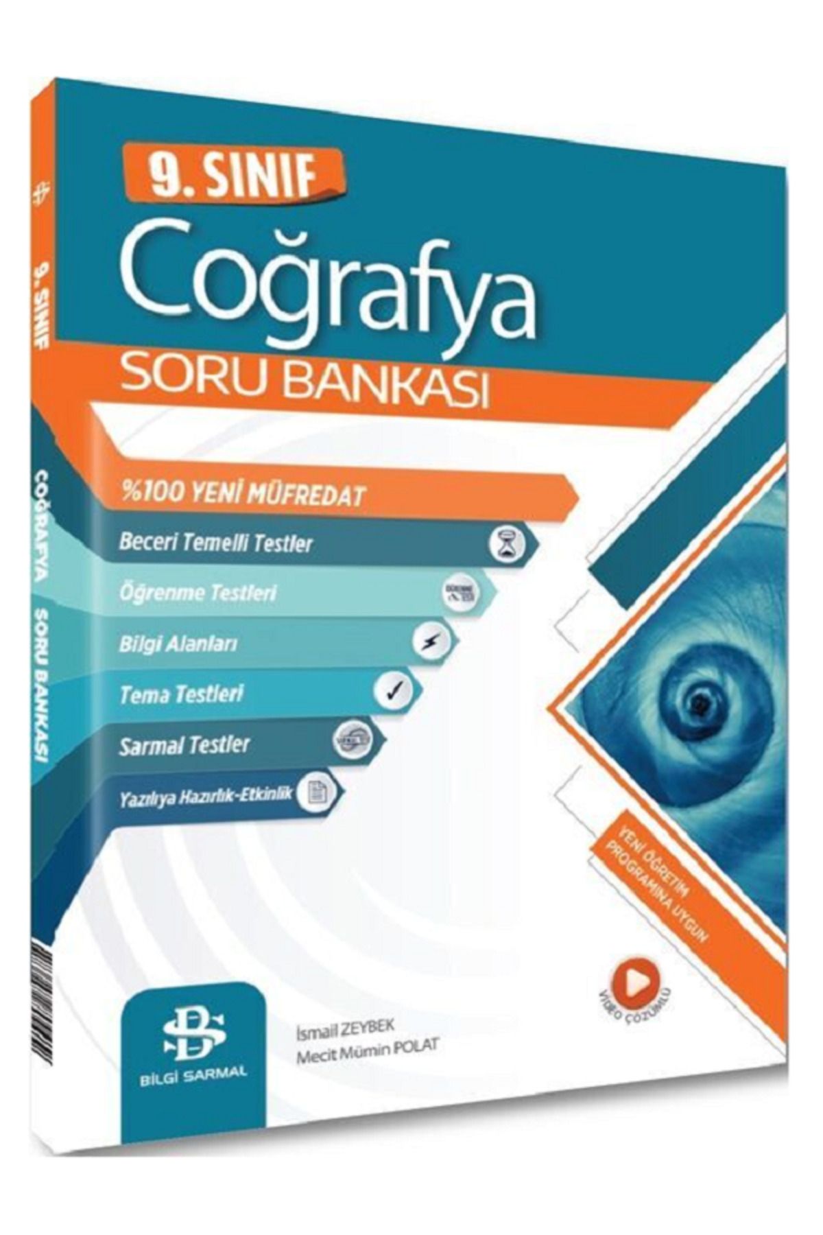 Evrensel İletişim Yayınları 9.Sınıf Bilgi Sarmal COĞRAFYA Soru Bankası / %100 Yeni Müfredat / Video Çözümlü