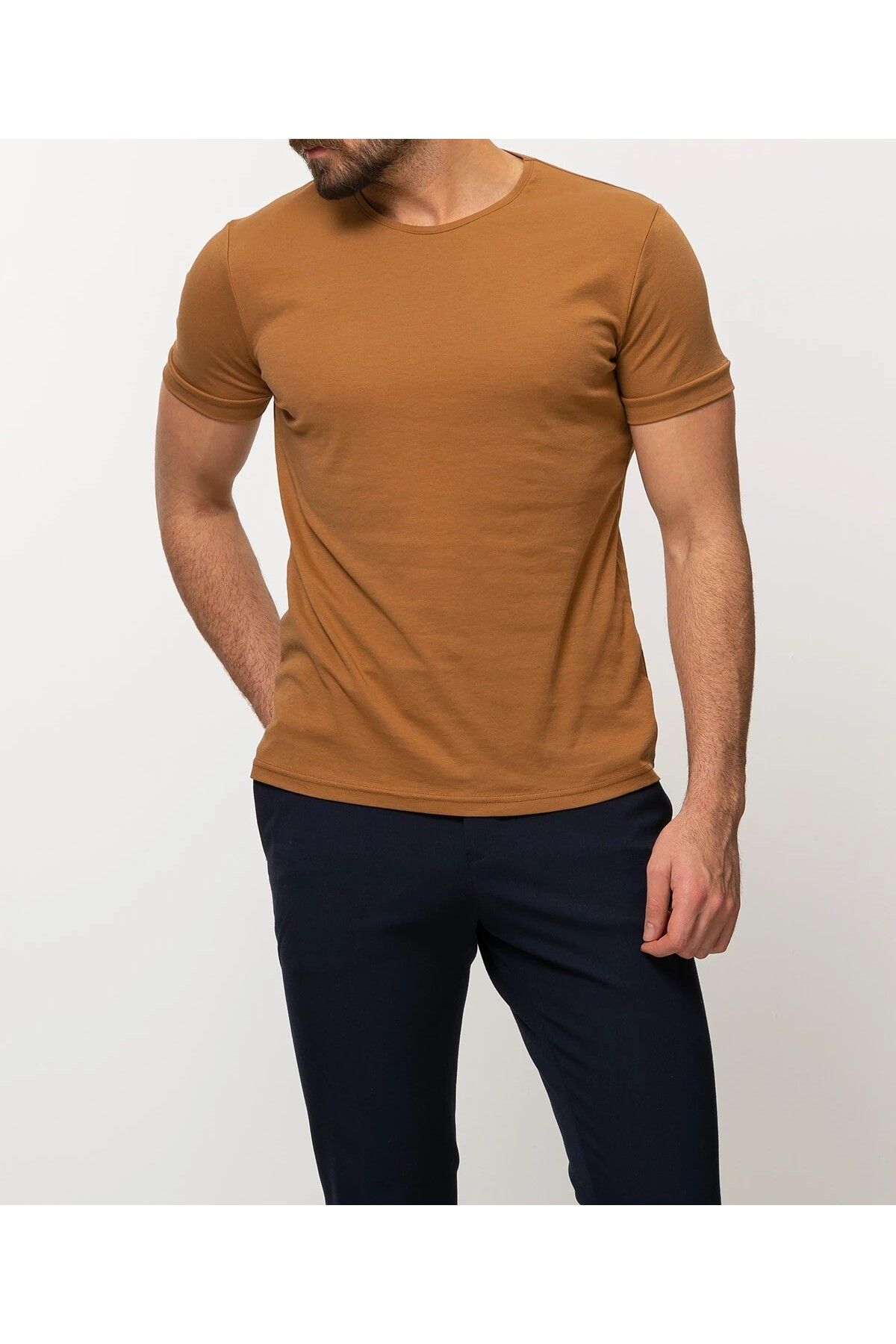 SERKAN SEVİNÇ KISA KOL PENYE KUMAŞ ERKEK T-SHIRT