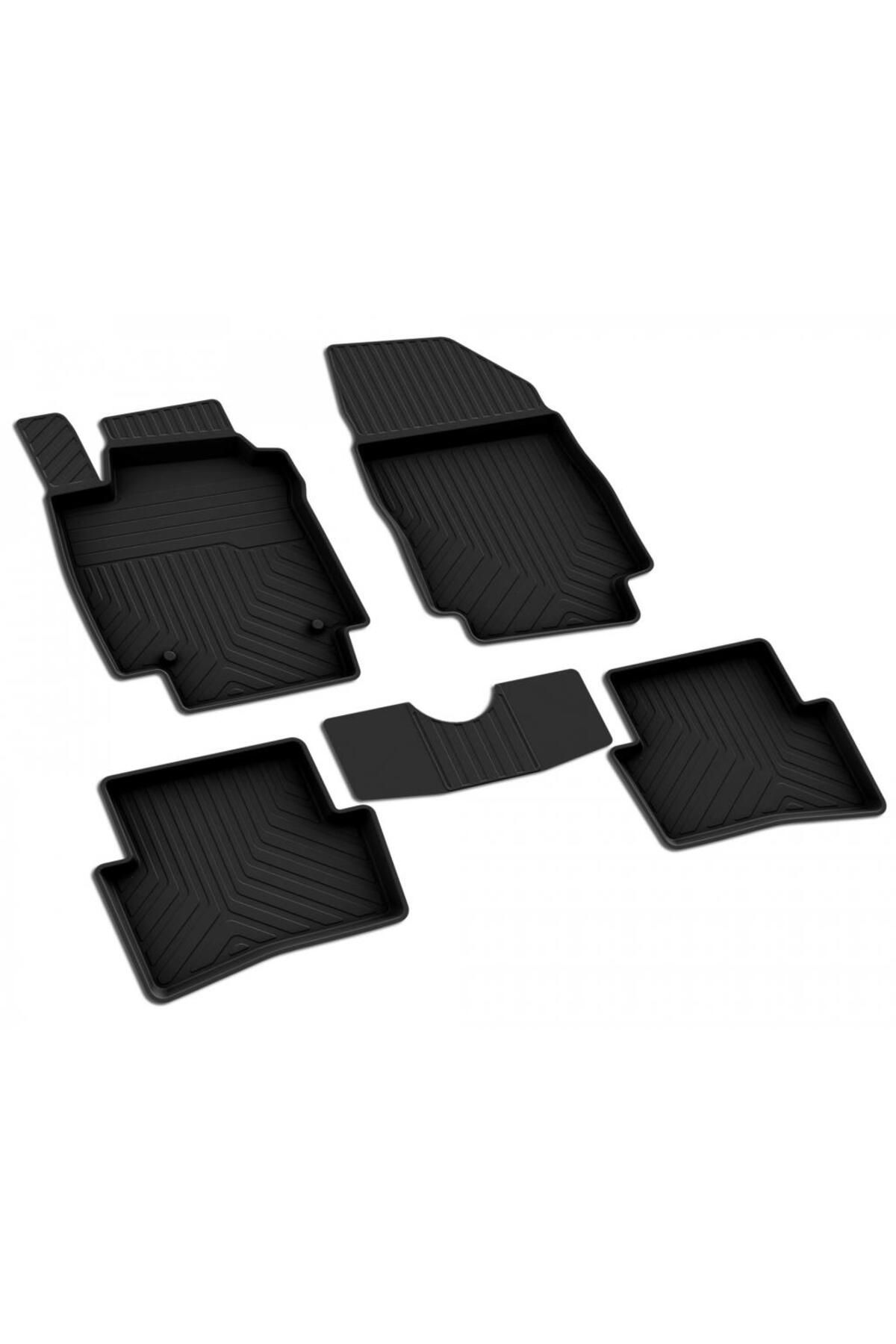 ferrous autoaccessories Renault Clio 4 SW Ferrous 4D Havuzlu Kauçuk Paspas 2012 2019