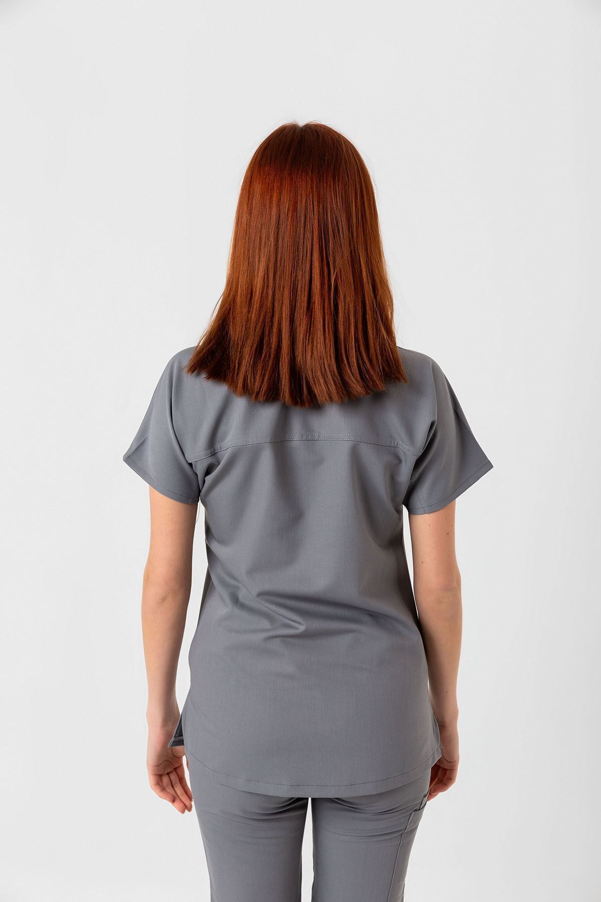 Onur Forma Scrubs New Line Kadın Takım - Gri