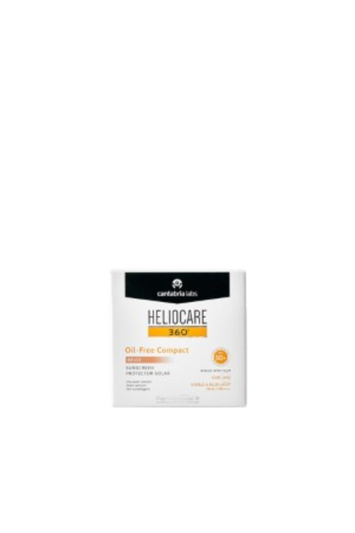 cantabria labs Heliocare 360 Yağsız Kompakt Bej Spf50 10 Gr